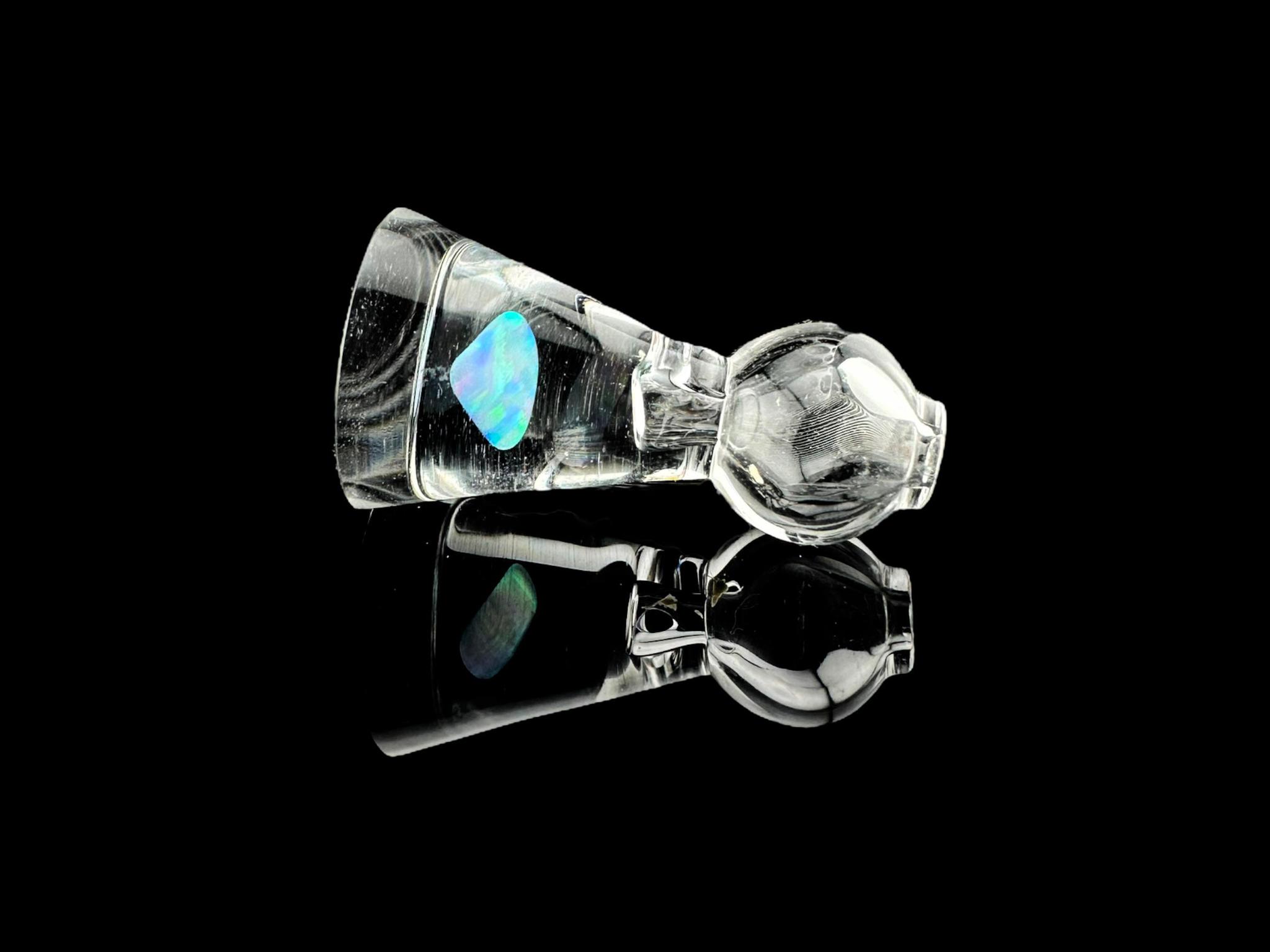 SMIR GLASS: ENCASED OPAL PUFFCO PROXY BALL CAP - Image 2