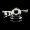 SMIR GLASS: 23.5MM NEFERTITI ENCASED OPAL BUBBLE CAP - Image 2