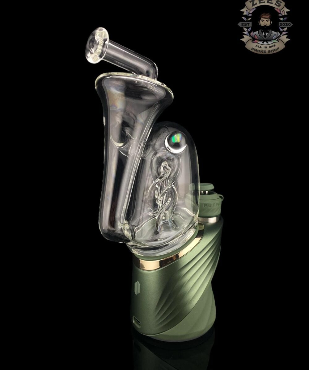 KNUCKLES GLASS: V2.0 RECYCLER PUFFCO PEAK ATTACHMENT
