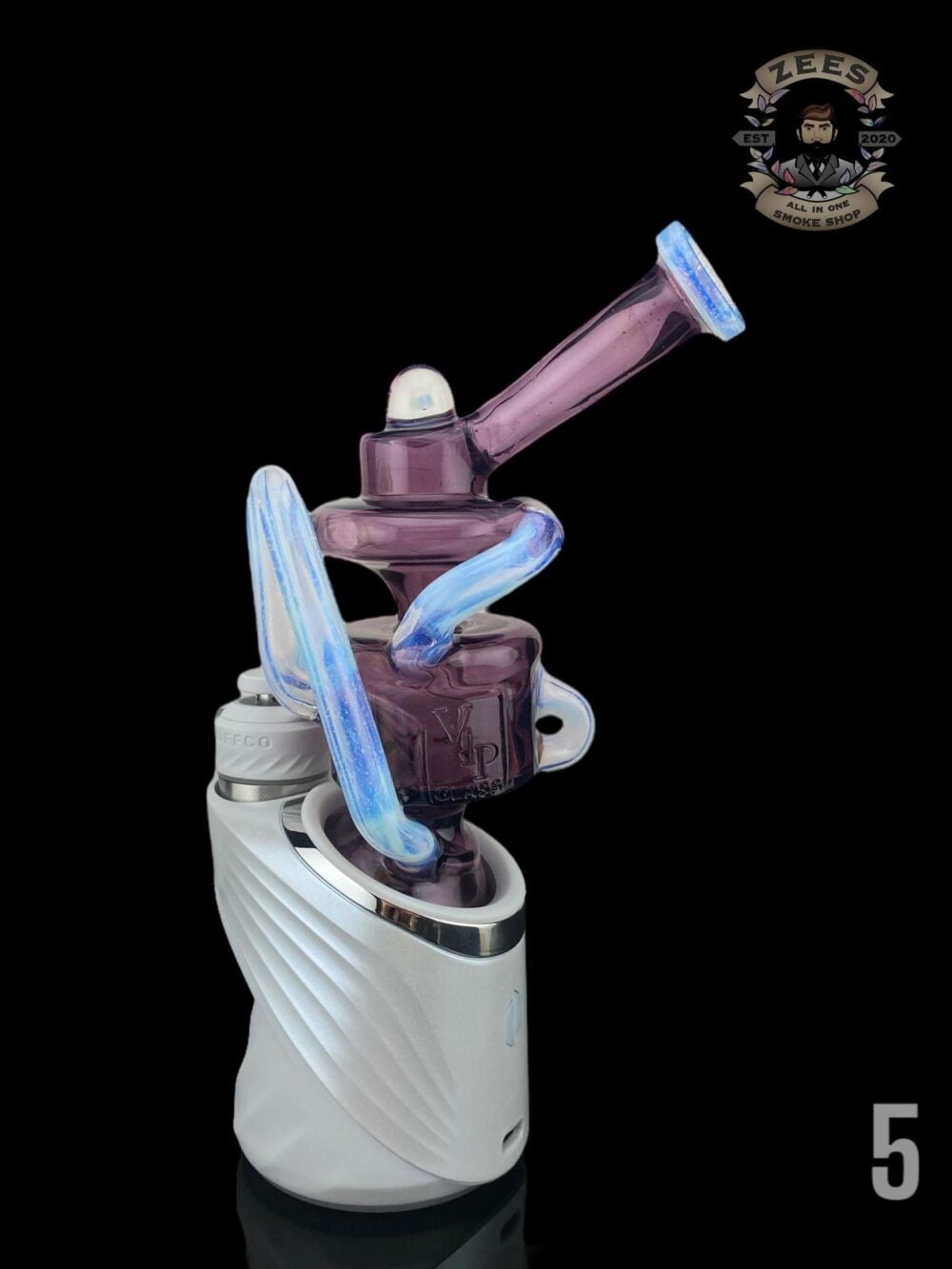 VIP GLASS: DUAL RECYCLER PUFFCO PEAK ATTACHMENT | Zee Vapor