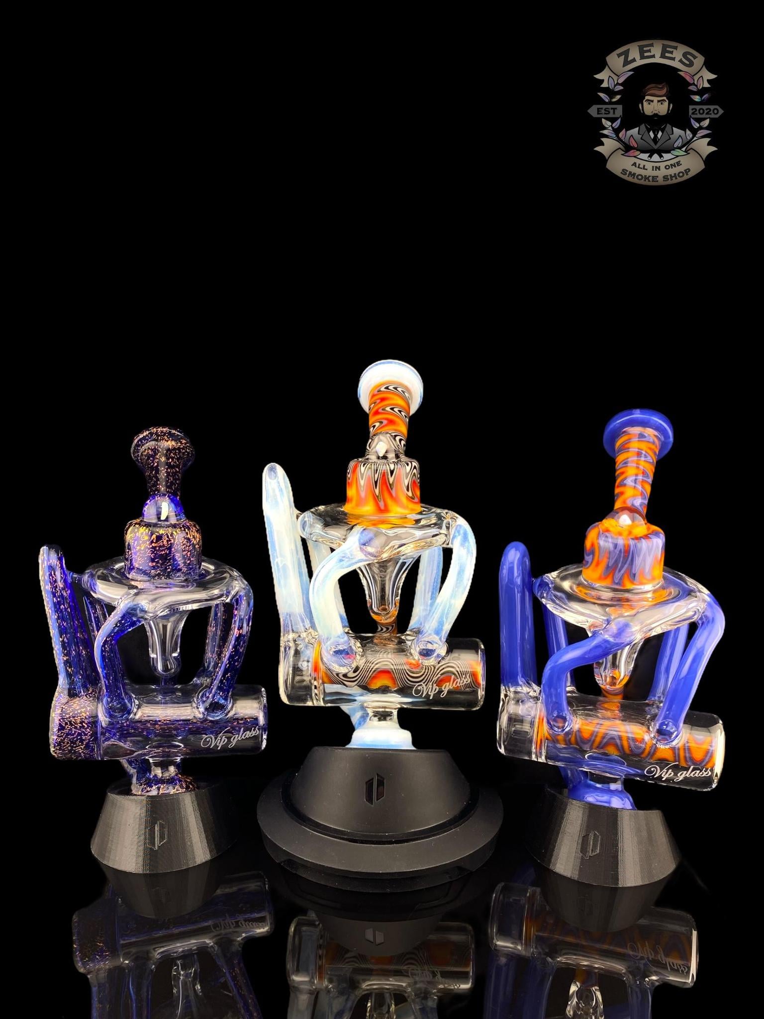 VIP GLASS: QUADCYCLER V2.0 PUFFCO PEAK ATTACHMENT