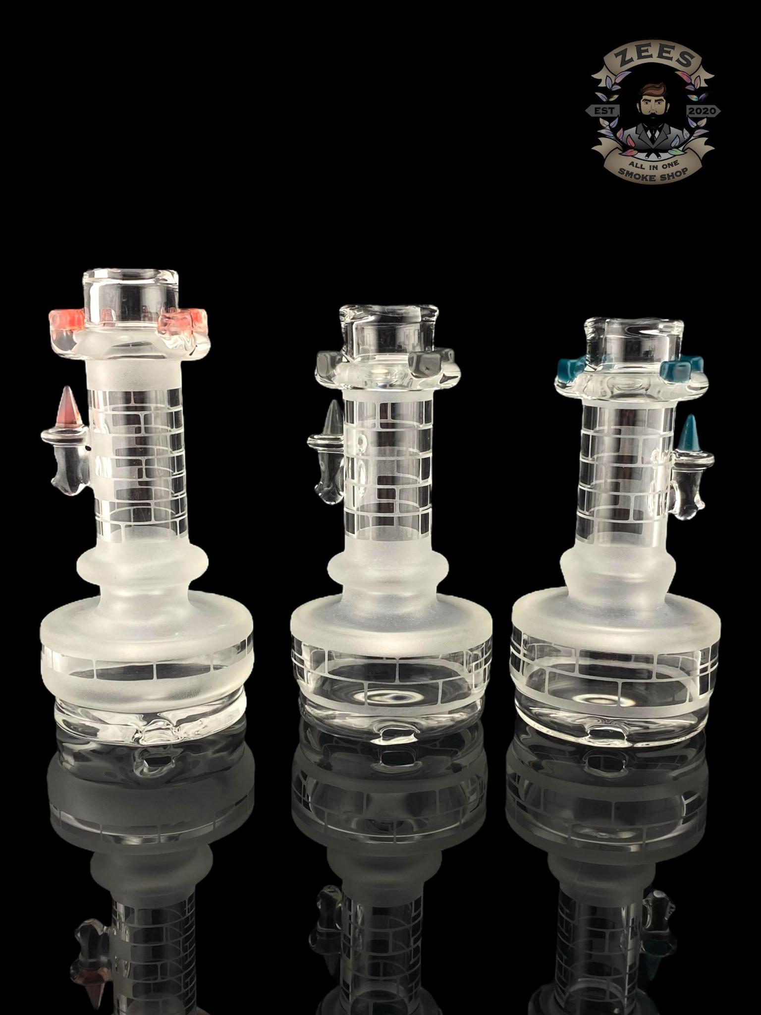 JEBB GLASS: CASTLE DRY PUFFCO PEAK ATTACHMENT