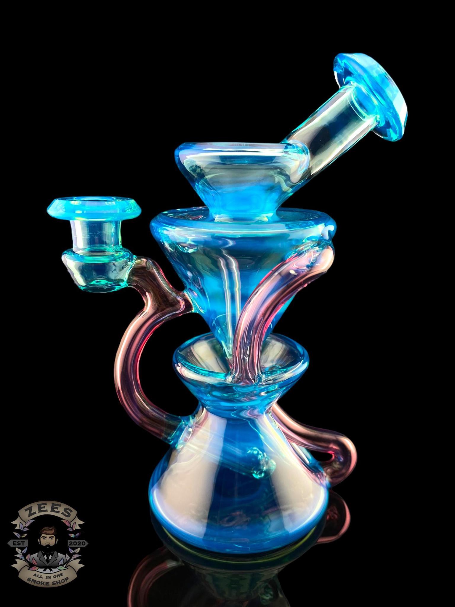 CAPTNCRONIC GLASS: META X ROYAL JELLY FULL SIZE DUAL UPTAKE RECYCLER