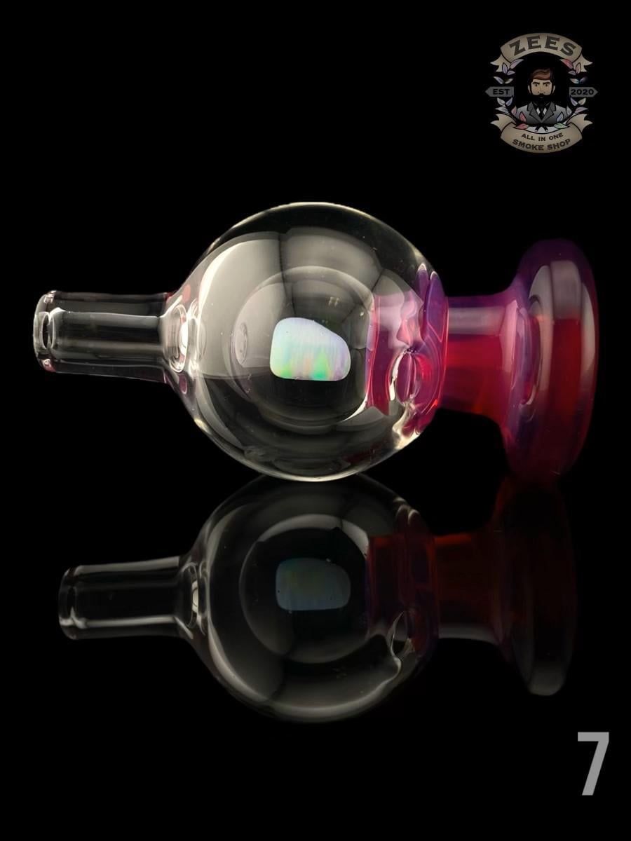 SOUP GLASS: 25MM COLOR ACCENTED ENCASED OPAL CARB CAP - Image 8