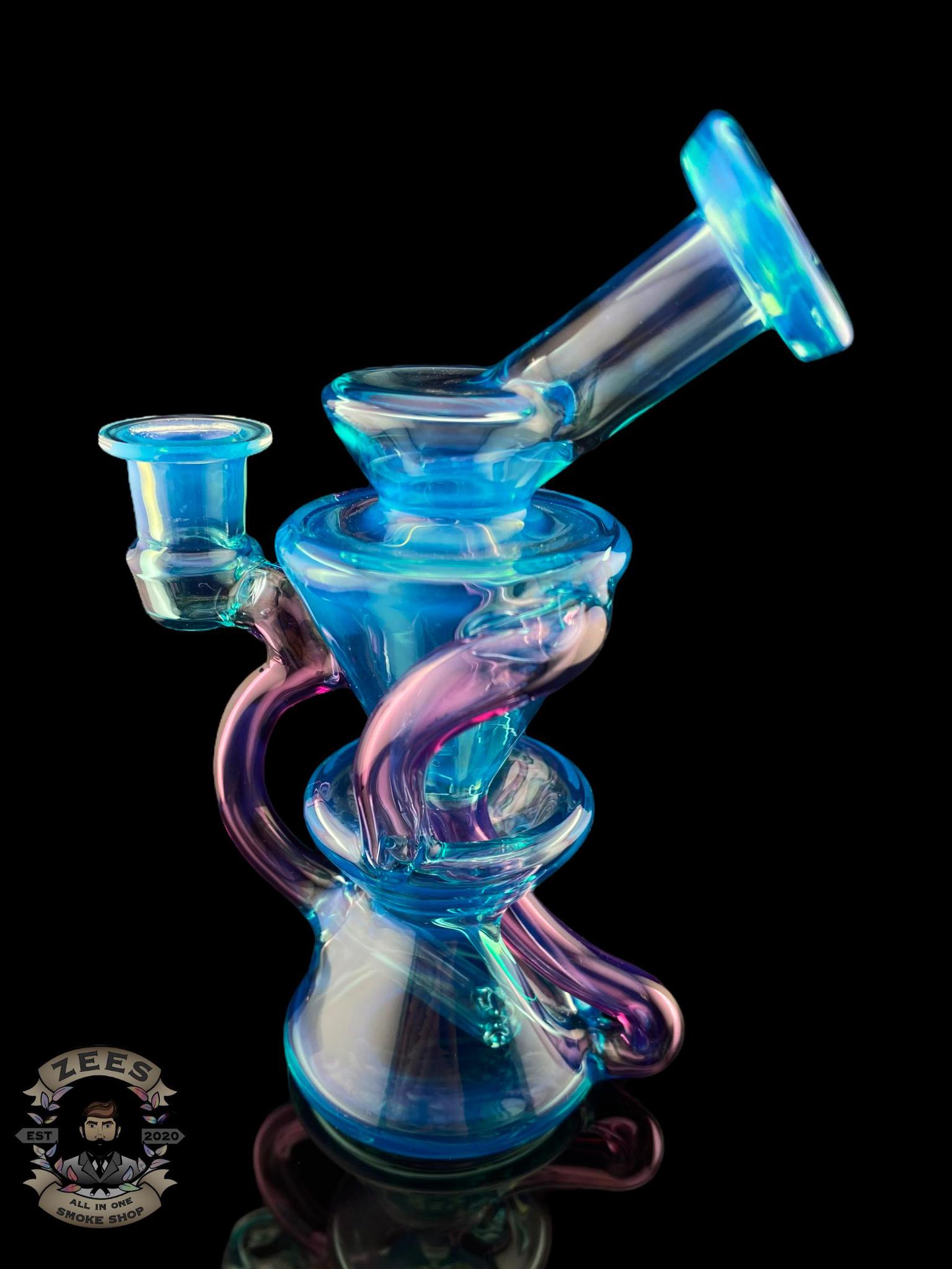 CAPTNCRONIC GLASS: META X ROYAL JELLY FULL SIZE DUAL UPTAKE RECYCLER - Image 4