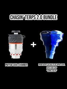3DXL CHAMBER + SONIC BLUE FLAT OPAL 3DXL JOYSTICK