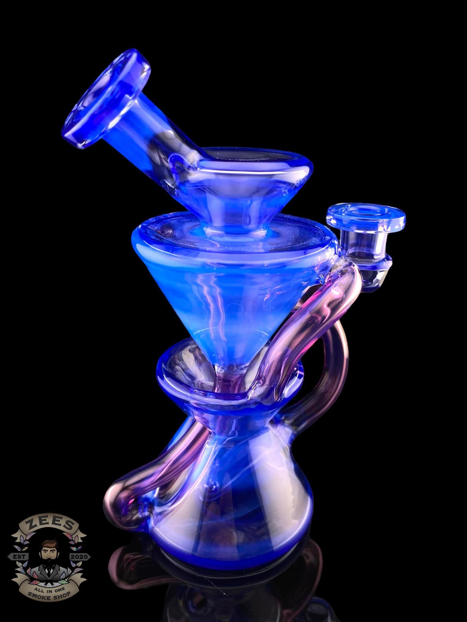 CAPTNCRONIC GLASS: EMPIRE X ROYAL JELLY FULL SIZE DUAL UPTAKE RECYCLER - Image 3
