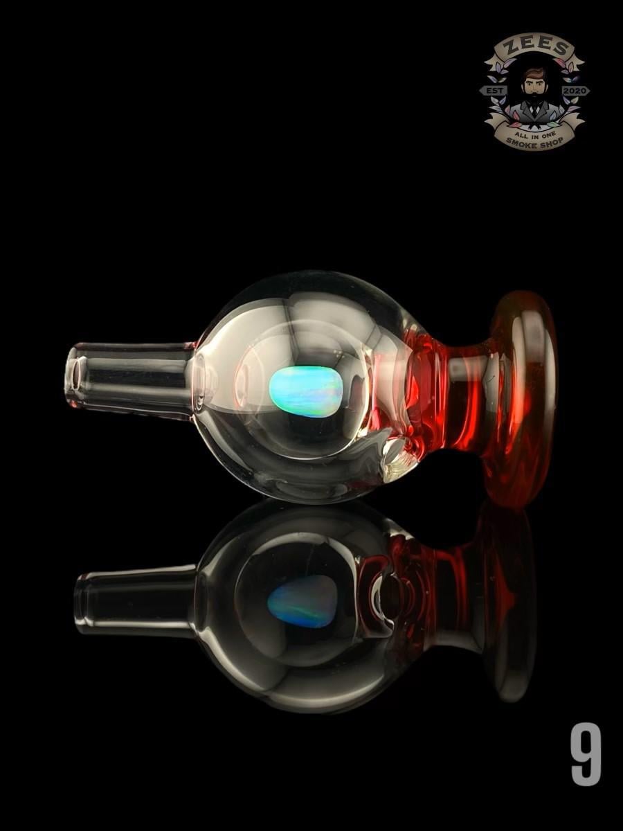 SOUP GLASS: 25MM COLOR ACCENTED ENCASED OPAL CARB CAP - Image 10