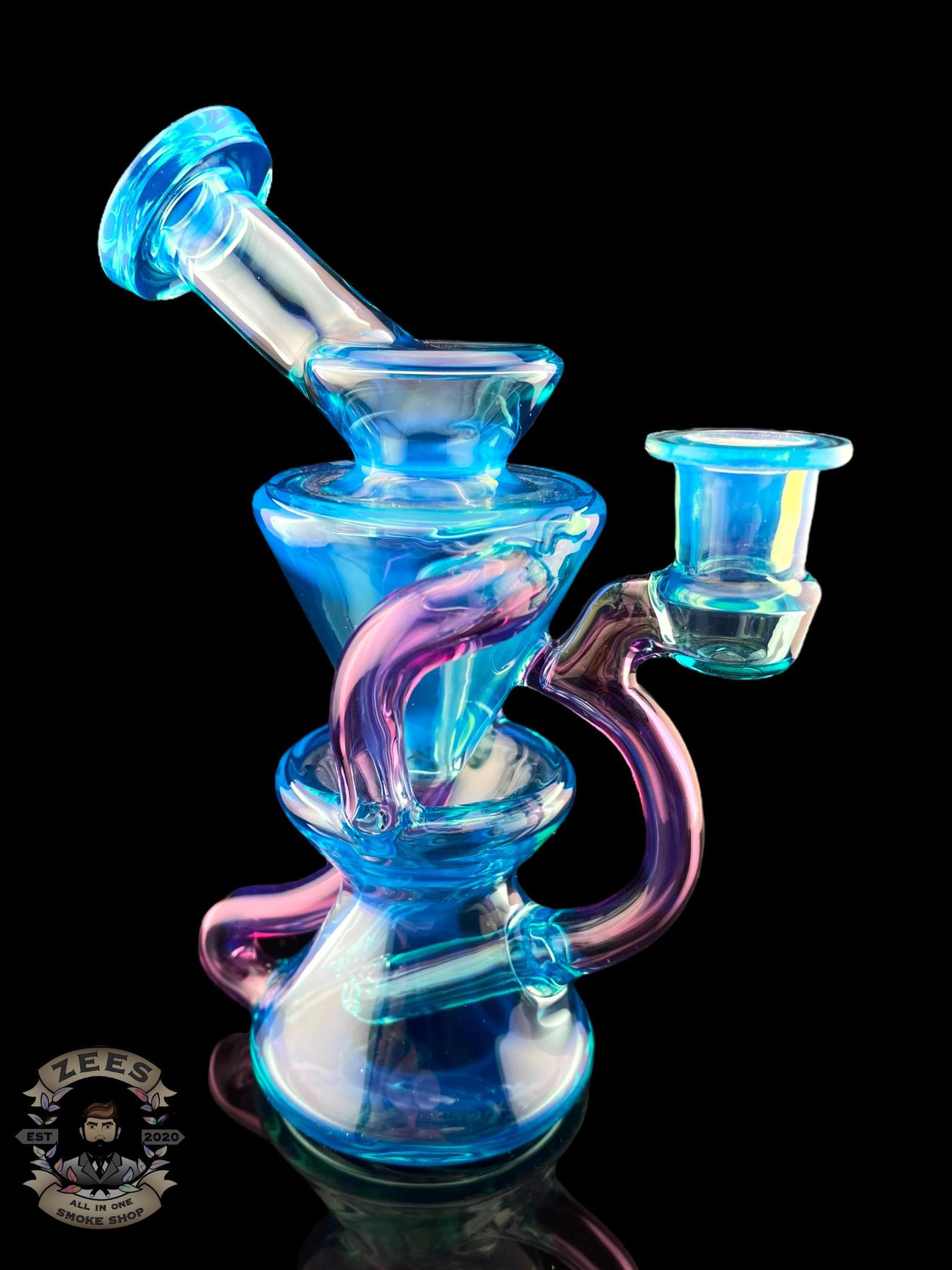 CAPTNCRONIC GLASS: META X ROYAL JELLY MINI DUAL UPTAKE RECYCLER - Image 2