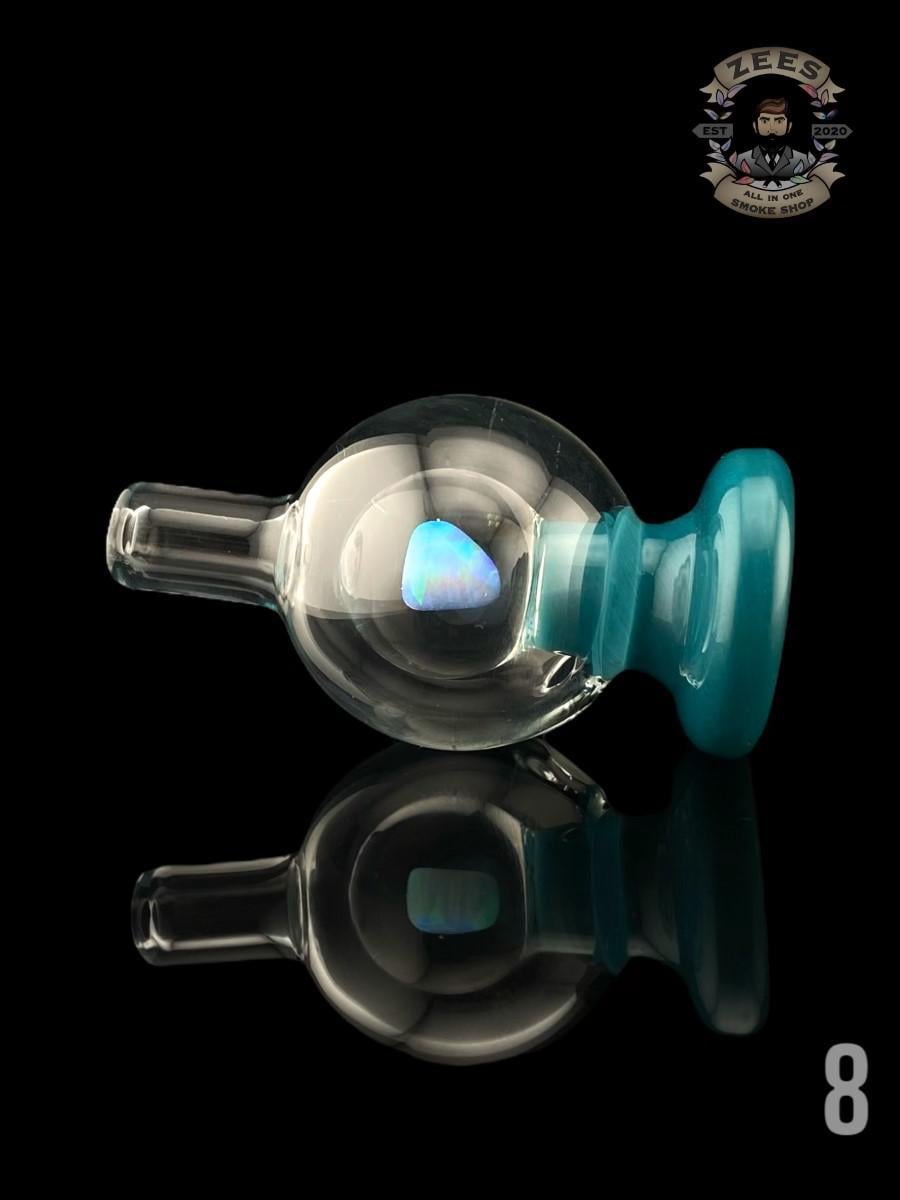SOUP GLASS: 25MM COLOR ACCENTED ENCASED OPAL CARB CAP - Image 9