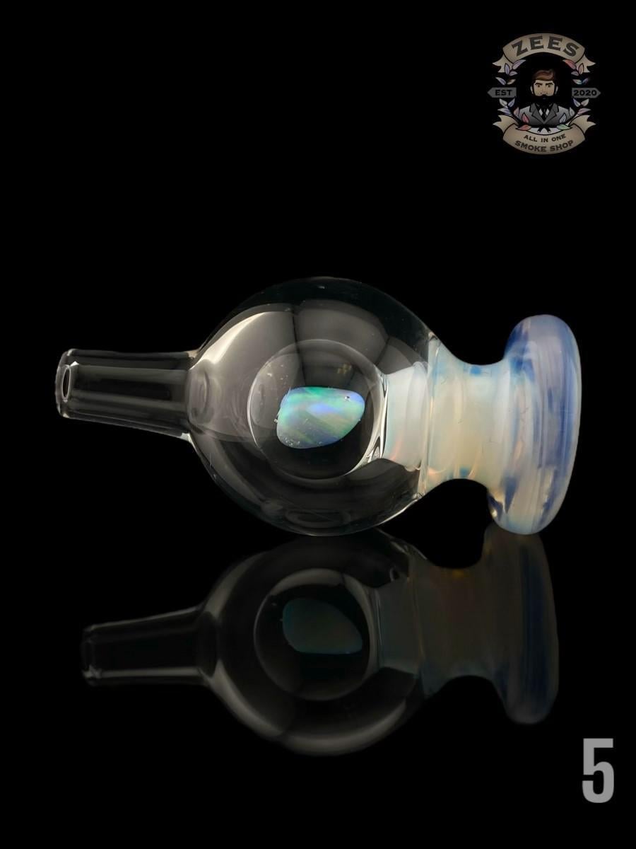 SOUP GLASS: 25MM COLOR ACCENTED ENCASED OPAL CARB CAP - Image 6