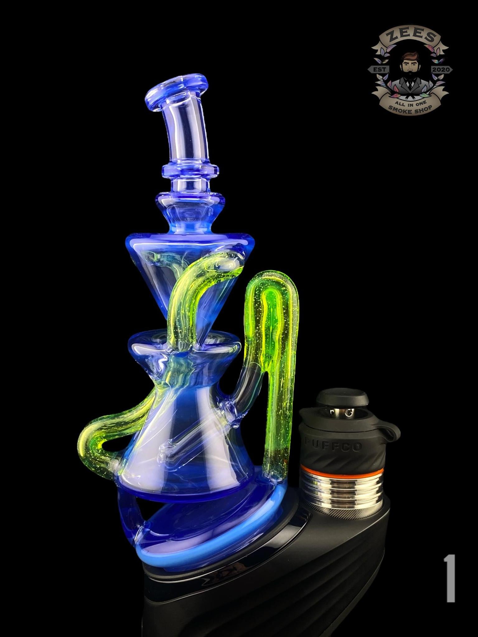 CAPTNCRONIC GLASS: FULL COLOR PUFFCO PEAK ATTACHMENT