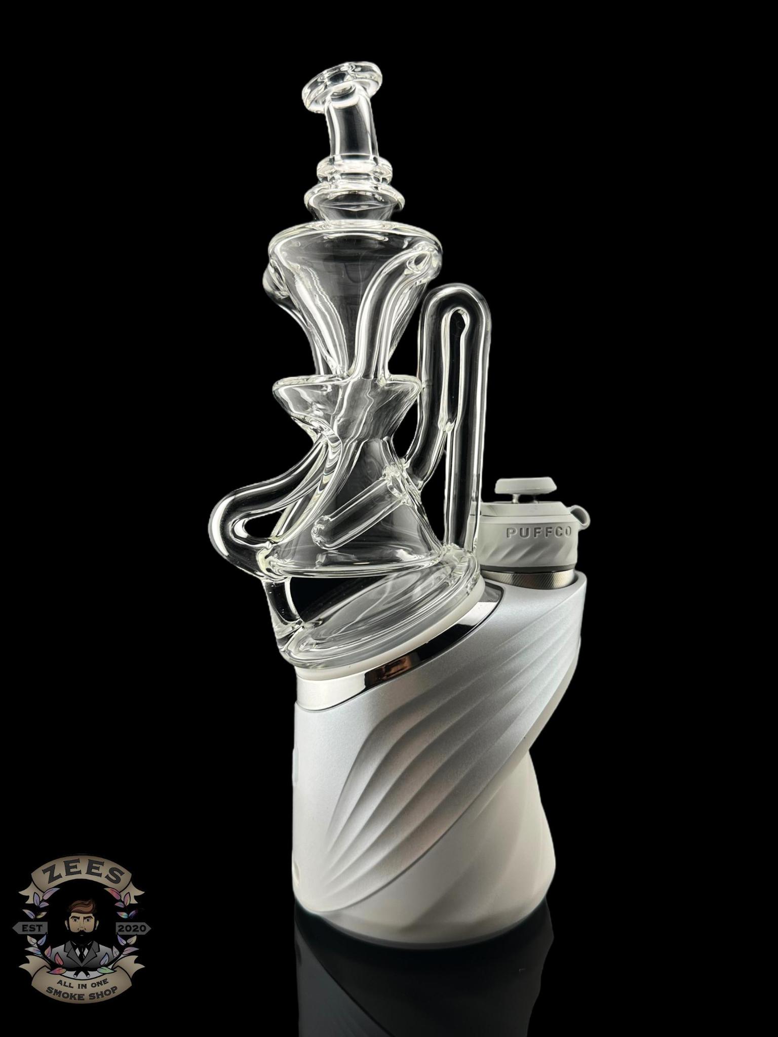 CAPTNCRONIC GLASS: CLEAR PUFFCO PEAK ATTACHMENT