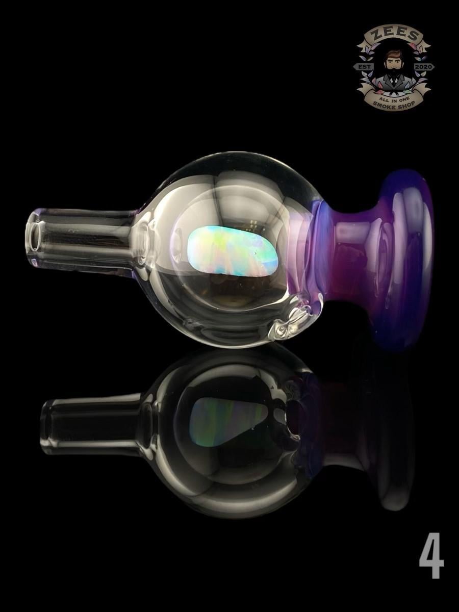 SOUP GLASS: 25MM COLOR ACCENTED ENCASED OPAL CARB CAP - Image 5