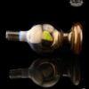 SOUP GLASS: 25MM FULL COLOR ENCASED OPAL CARB CAP GLASS VEGAS DROP - Image 3