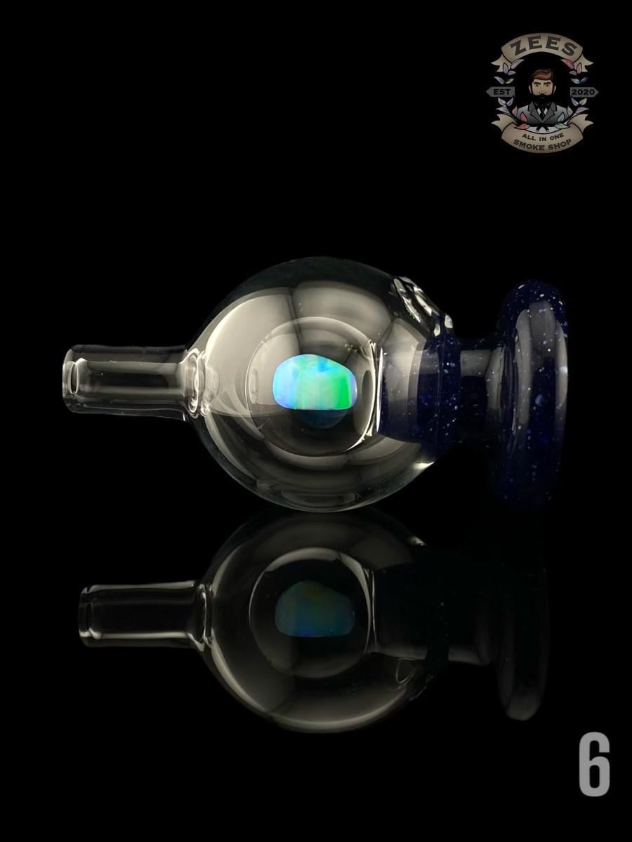 SOUP GLASS: 25MM COLOR ACCENTED ENCASED OPAL CARB CAP - Image 7
