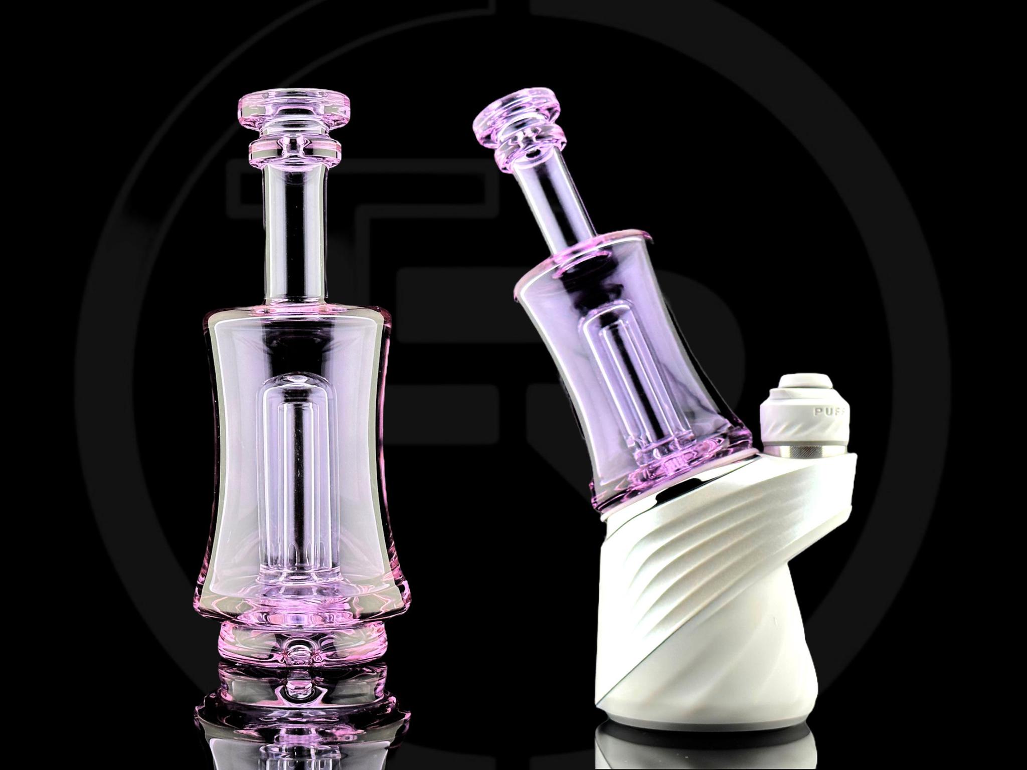 IRIDESCENT GLASS: SHREDDER PUFFCO PEAK ATTACHMENT | Zee Vapor