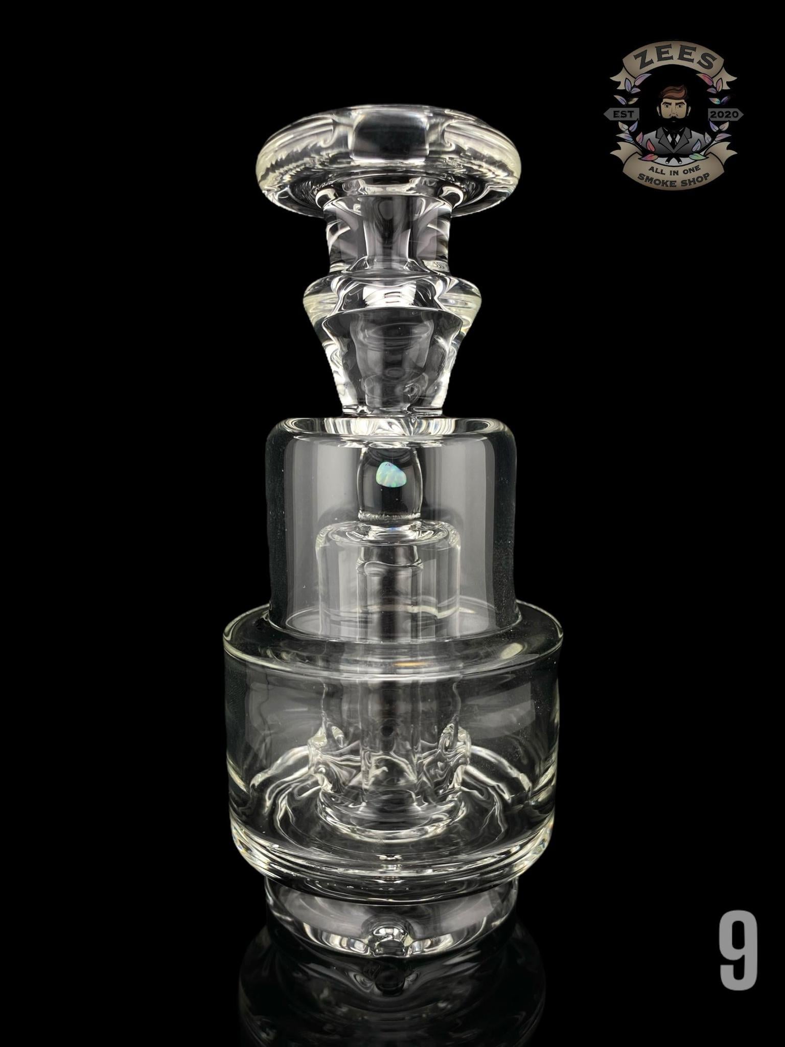 MIDS MCGEE GLASS: CLEAR WET PUFFCO PEAK ATTACHMENT - Image 11
