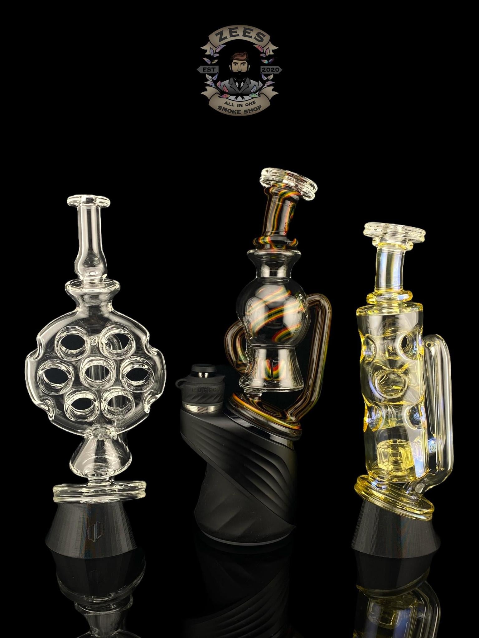 SLATE GLASS: HEADY PUFFCO PEAK ATTACHMENT
