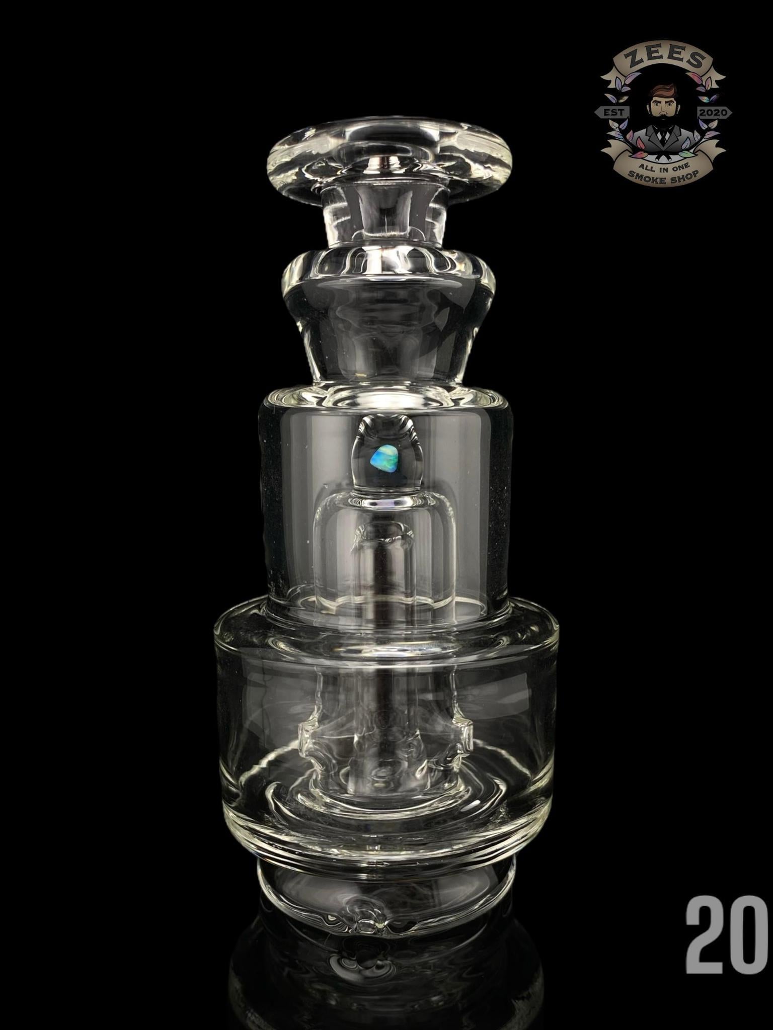 MIDS MCGEE GLASS: CLEAR WET PUFFCO PEAK ATTACHMENT - Image 22