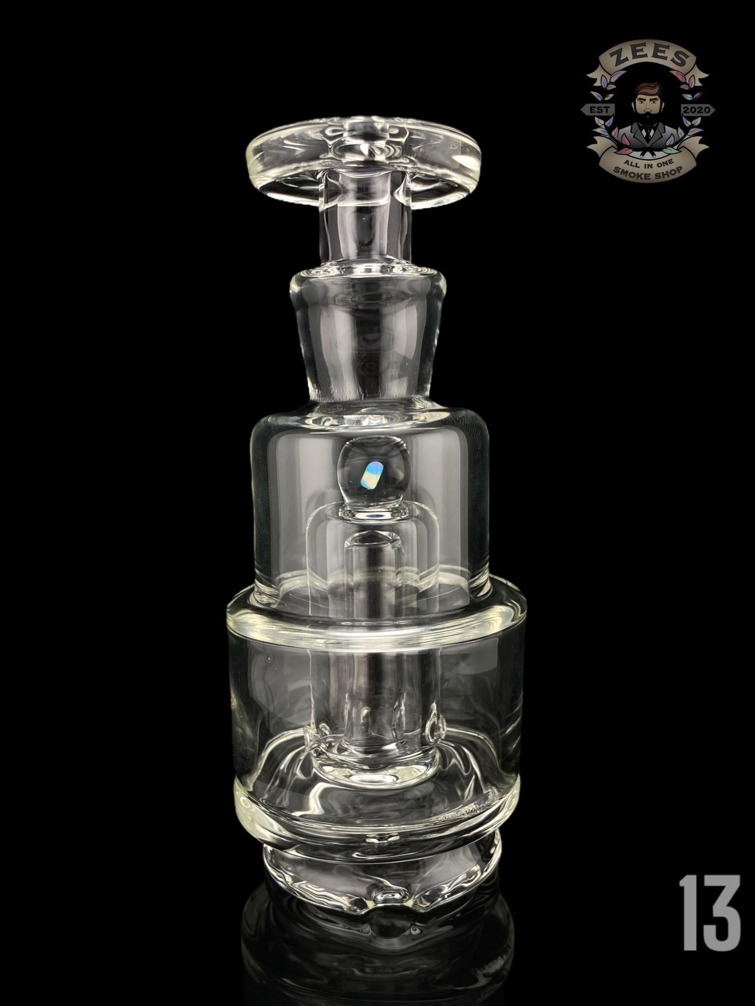MIDS MCGEE GLASS: CLEAR WET PUFFCO PEAK ATTACHMENT - Image 15