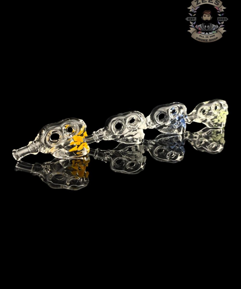 Alternative view of ENUFF GLASS: DINO HEAD CLEAR PUFFCO PEAK PRO 3DXL JOYSTICK CAP