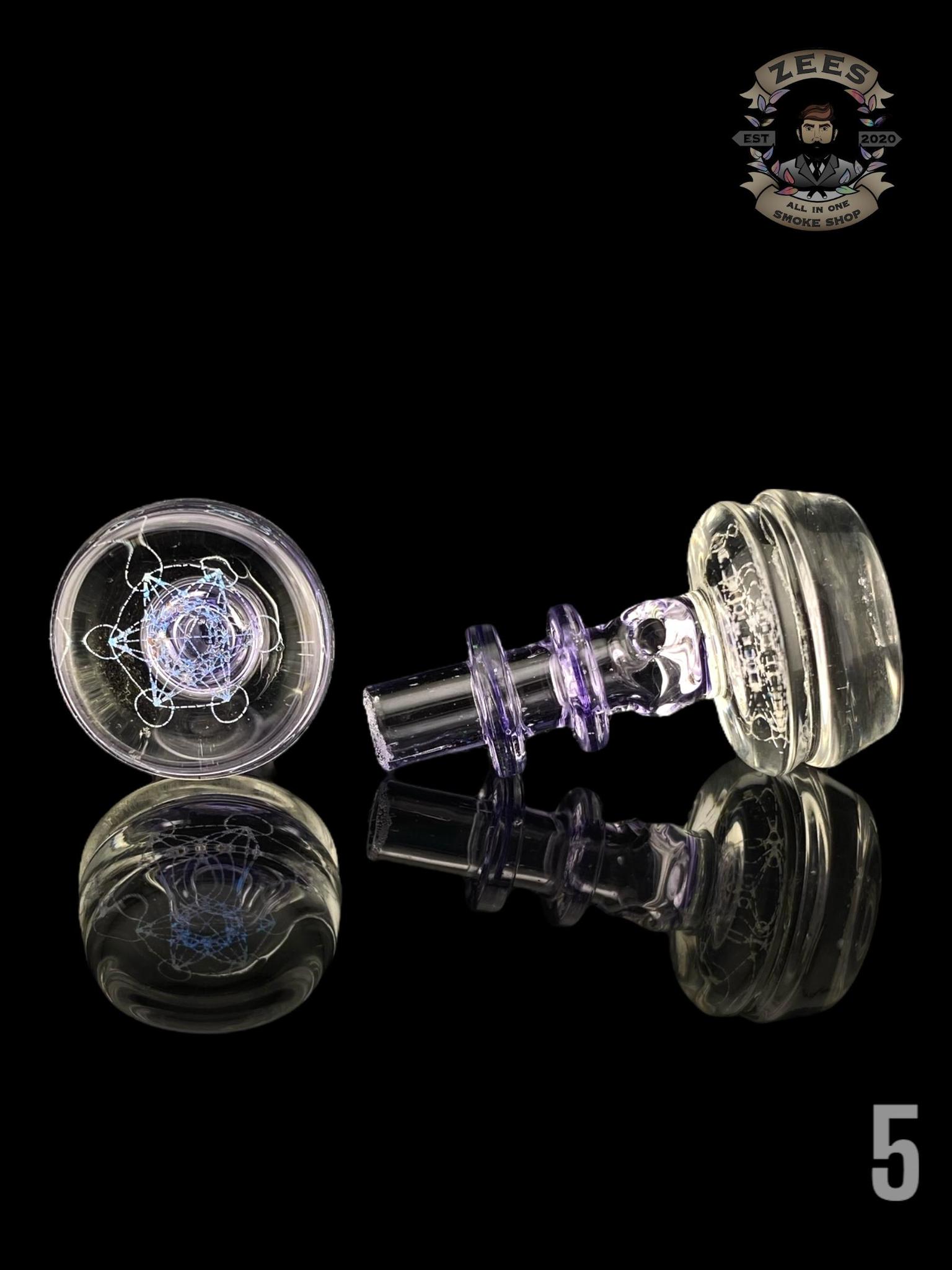 SLATE GLASS: DICHROIC DESIGN 3DXL PEAK PRO JOYSTICK CAP - Image 7