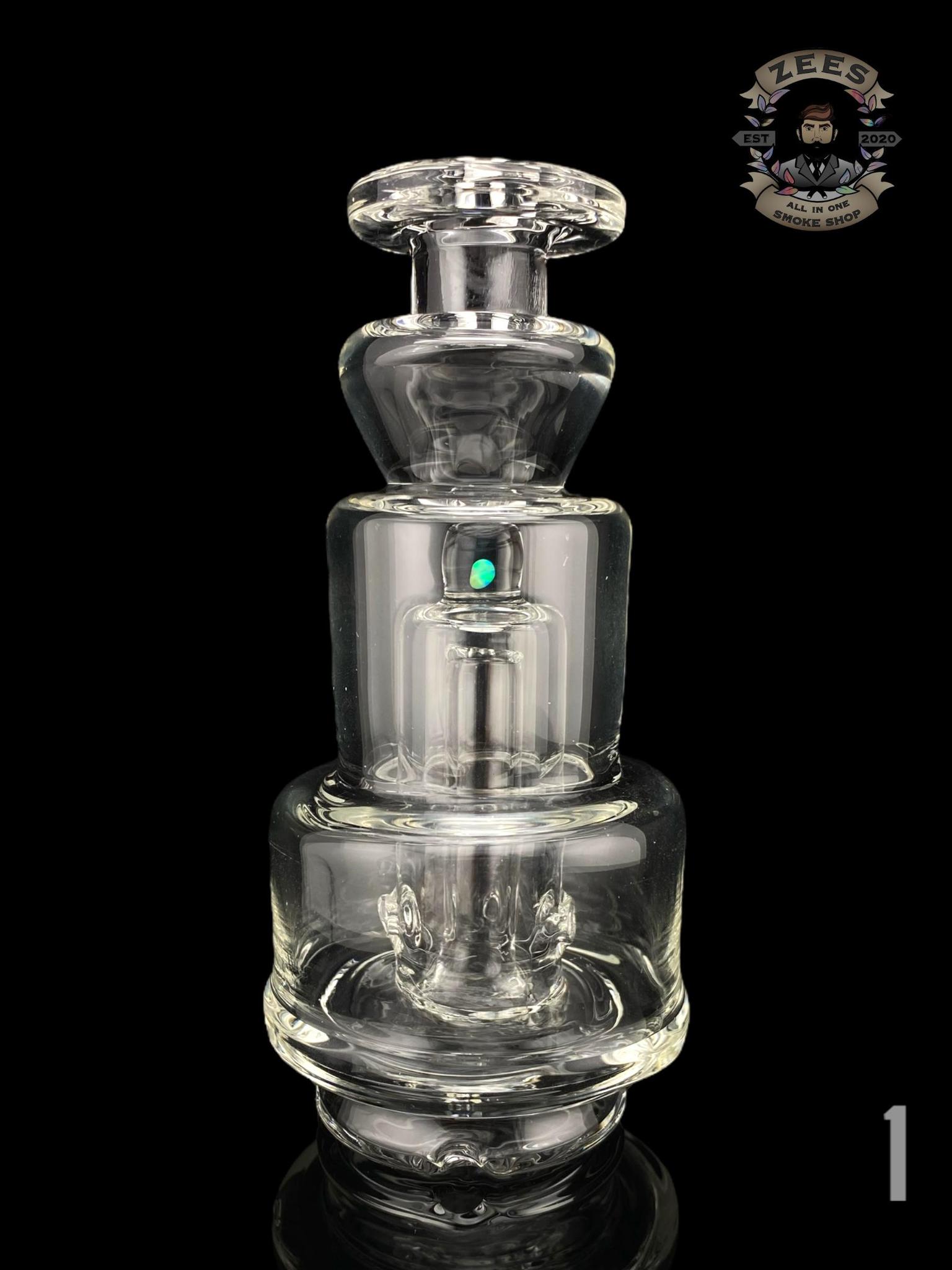 MIDS MCGEE GLASS: CLEAR WET PUFFCO PEAK ATTACHMENT - Image 3
