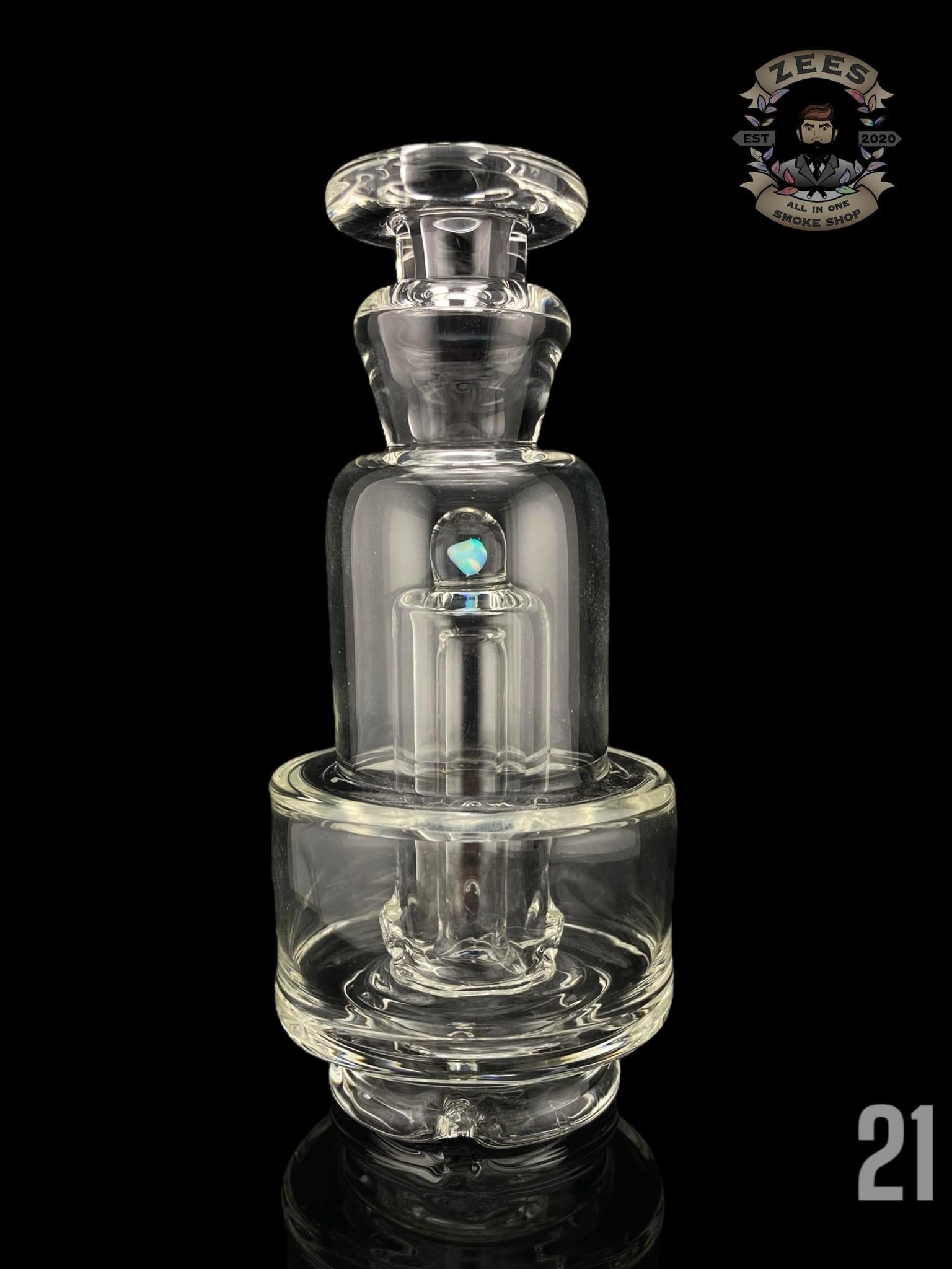 MIDS MCGEE GLASS: CLEAR WET PUFFCO PEAK ATTACHMENT - Image 23