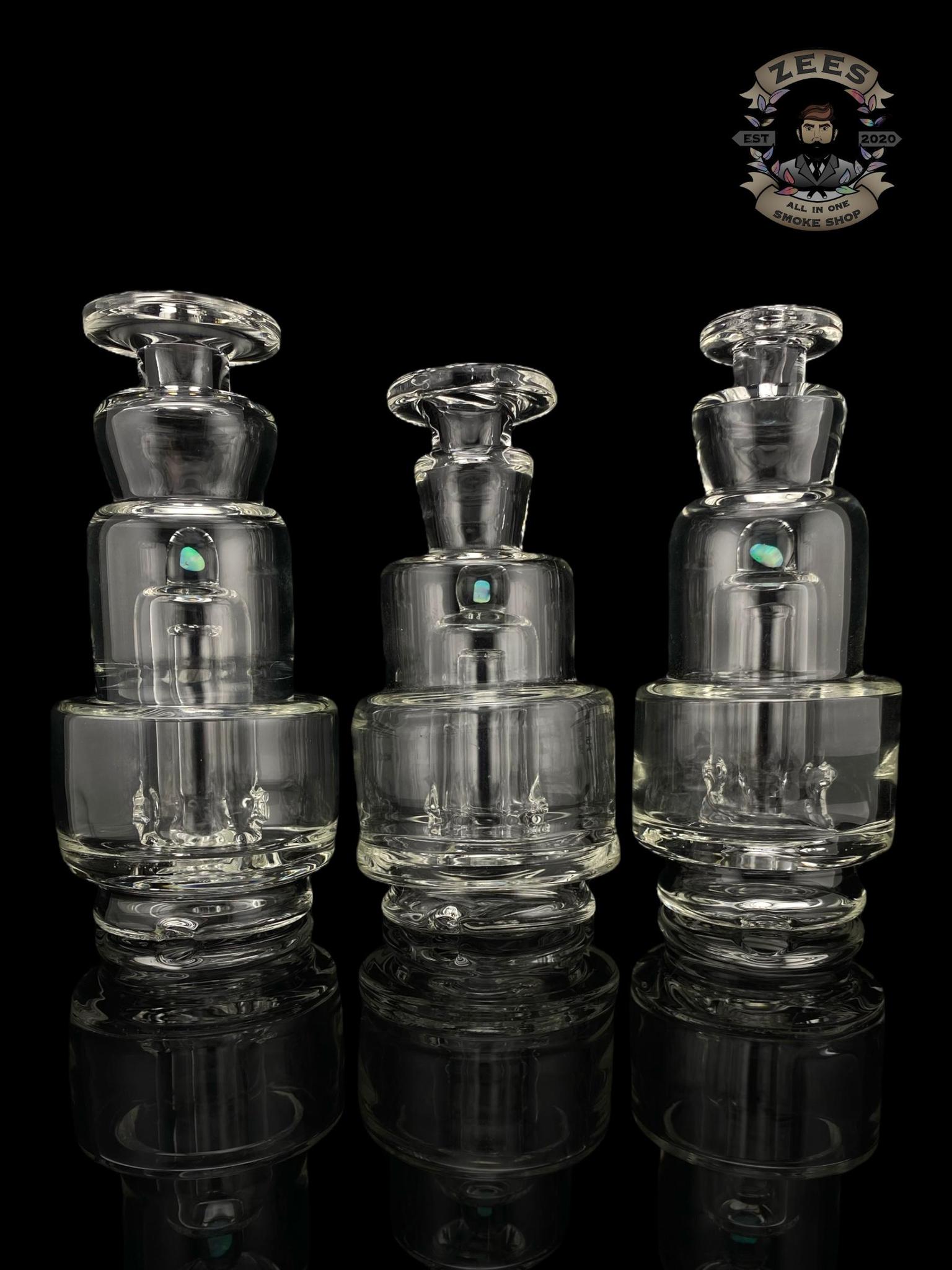 MIDS MCGEE GLASS: CLEAR WET PUFFCO PEAK ATTACHMENT