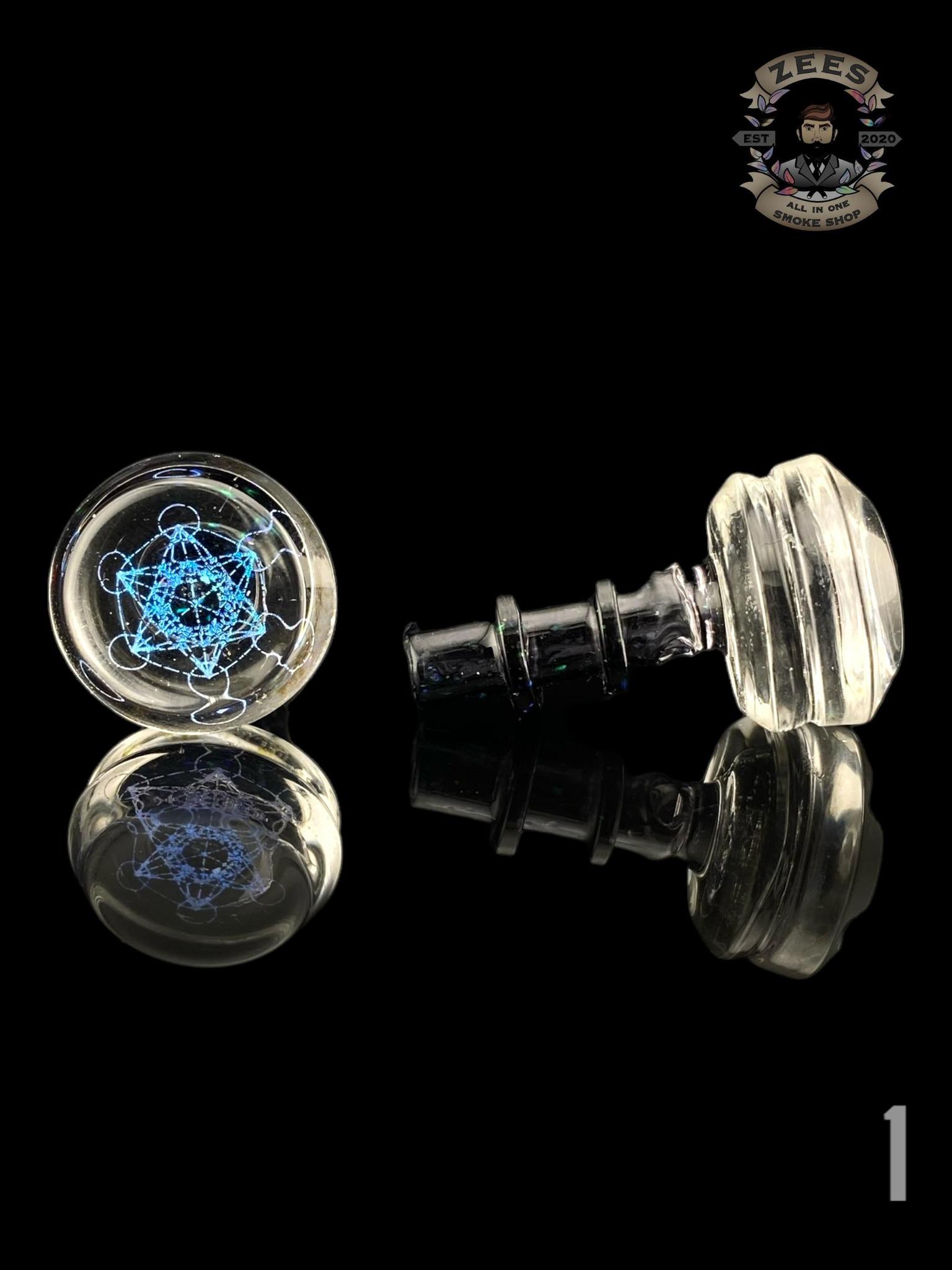 SLATE GLASS: DICHROIC DESIGN 3DXL PEAK PRO JOYSTICK CAP - Image 3