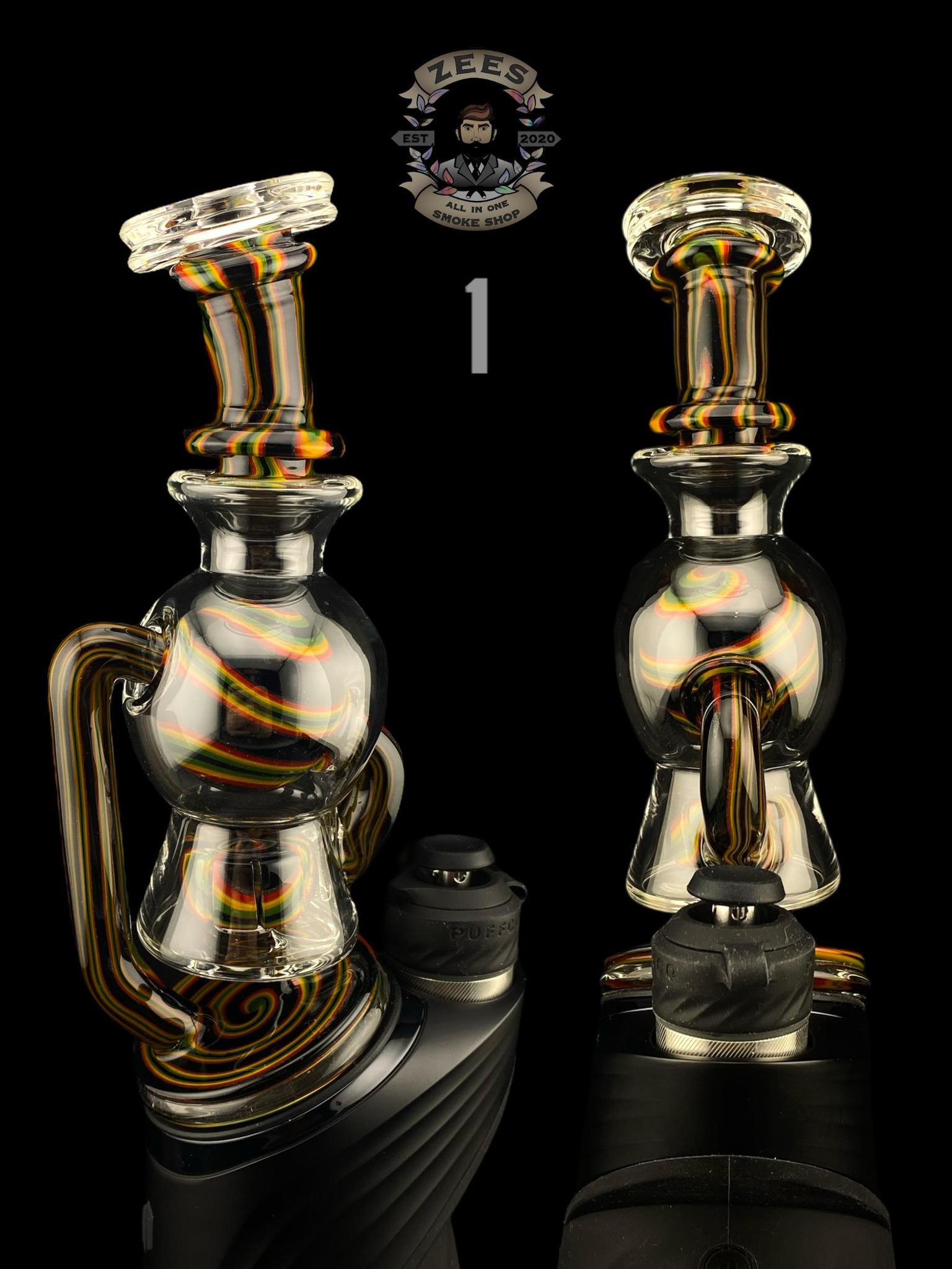 SLATE GLASS: HEADY PUFFCO PEAK ATTACHMENT - Image 2