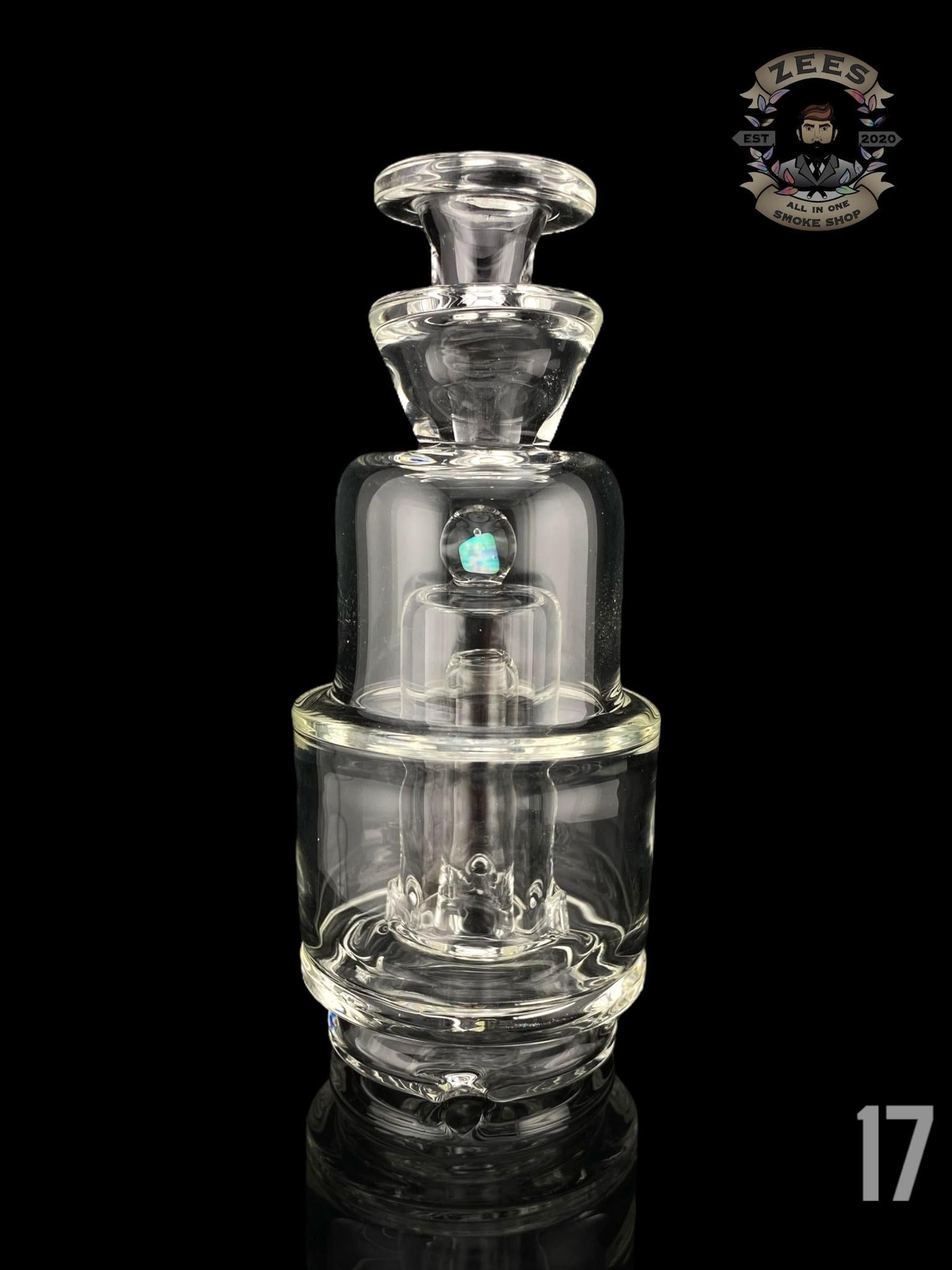 MIDS MCGEE GLASS: CLEAR WET PUFFCO PEAK ATTACHMENT - Image 19