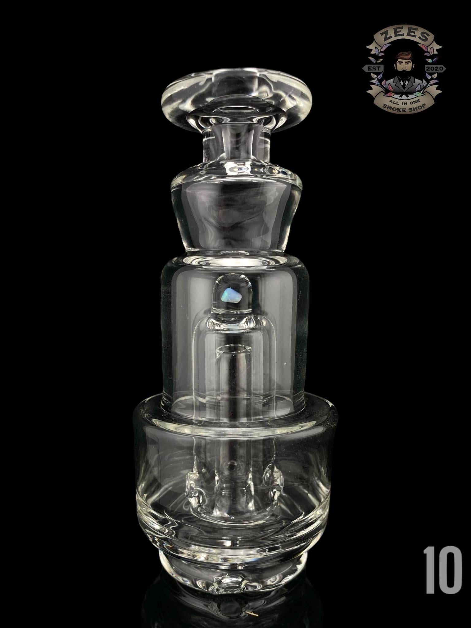 MIDS MCGEE GLASS: CLEAR WET PUFFCO PEAK ATTACHMENT - Image 12