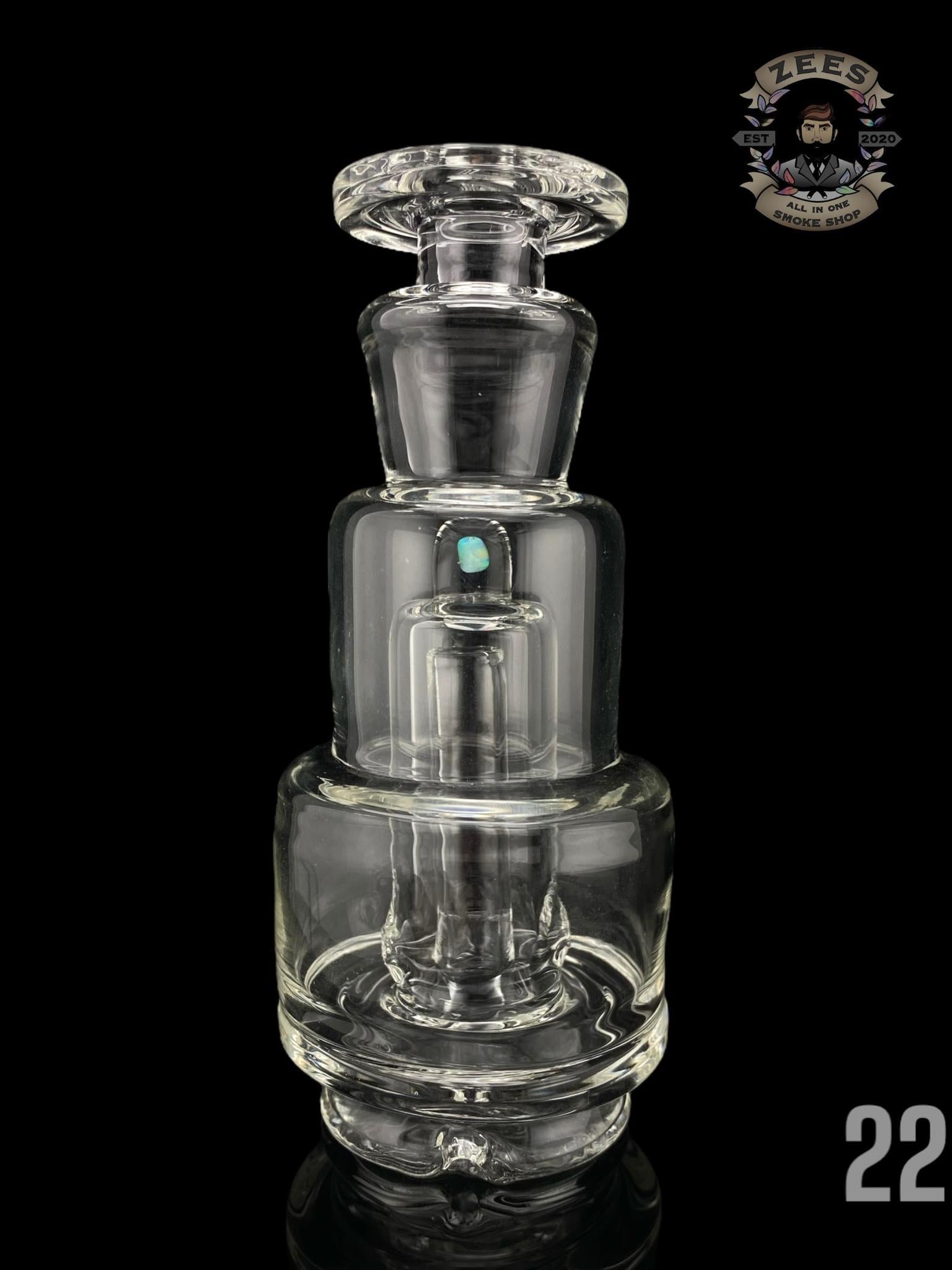 MIDS MCGEE GLASS: CLEAR WET PUFFCO PEAK ATTACHMENT - Image 24