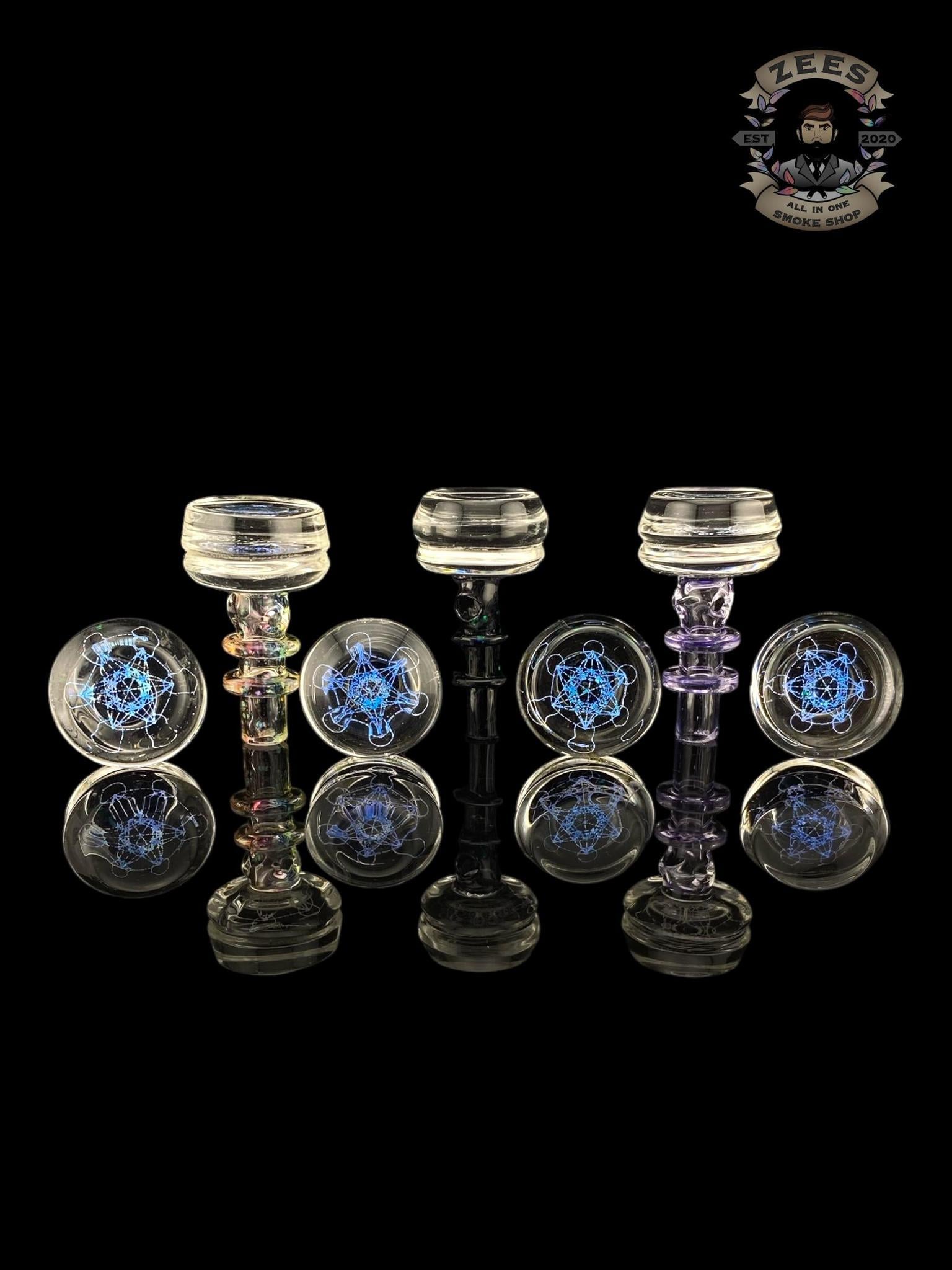 SLATE GLASS: DICHROIC DESIGN 3DXL PEAK PRO JOYSTICK CAP