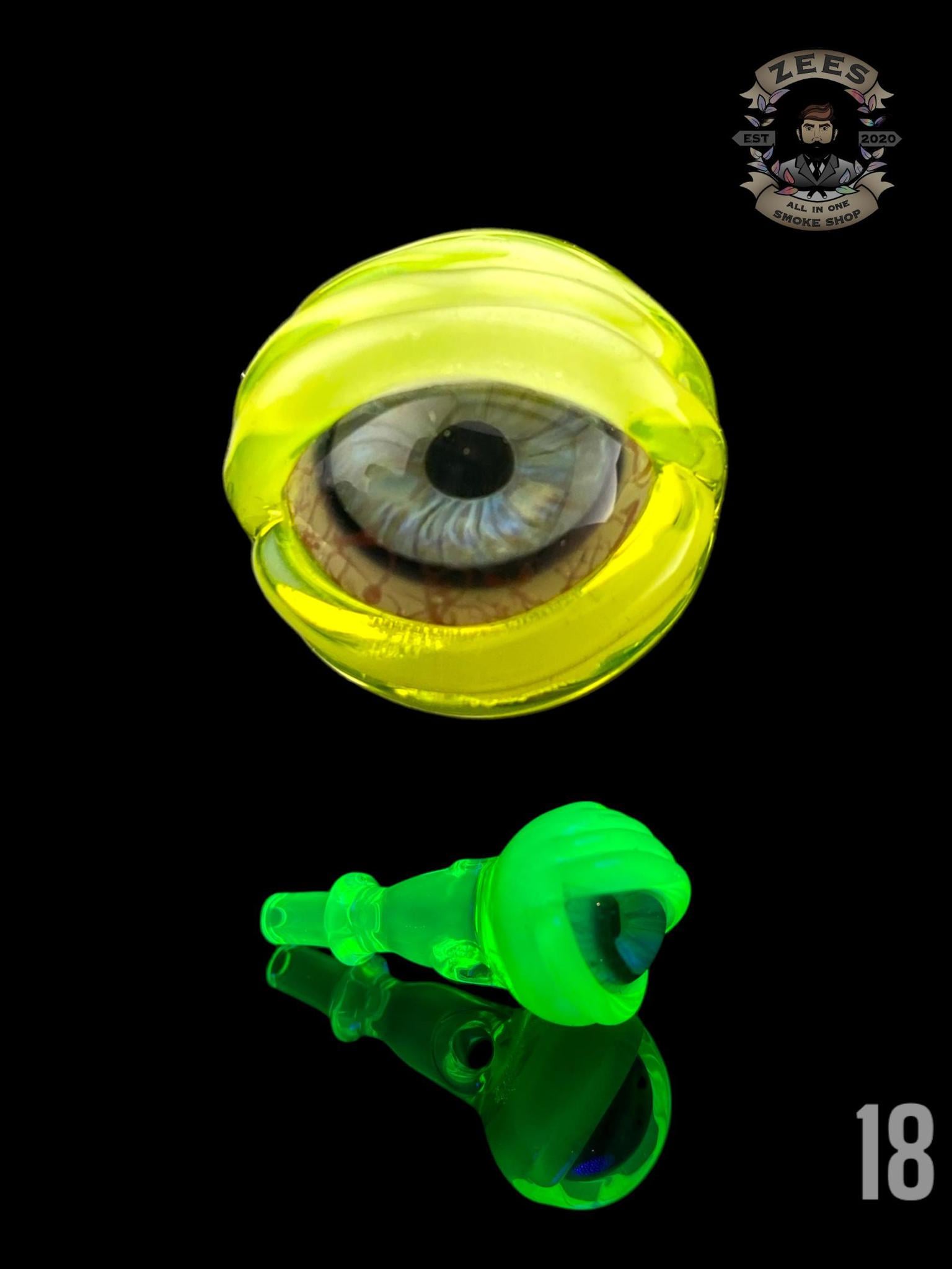 PIPPEN PIPPENGER GLASS: WORKED EYEBALL 3DXL PEAK PRO JOYSTICK CAP - Image 22