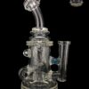 BRONX GLASS: CLEAR ENCASED OPAL INCYCLER #4 14MM - Image 3