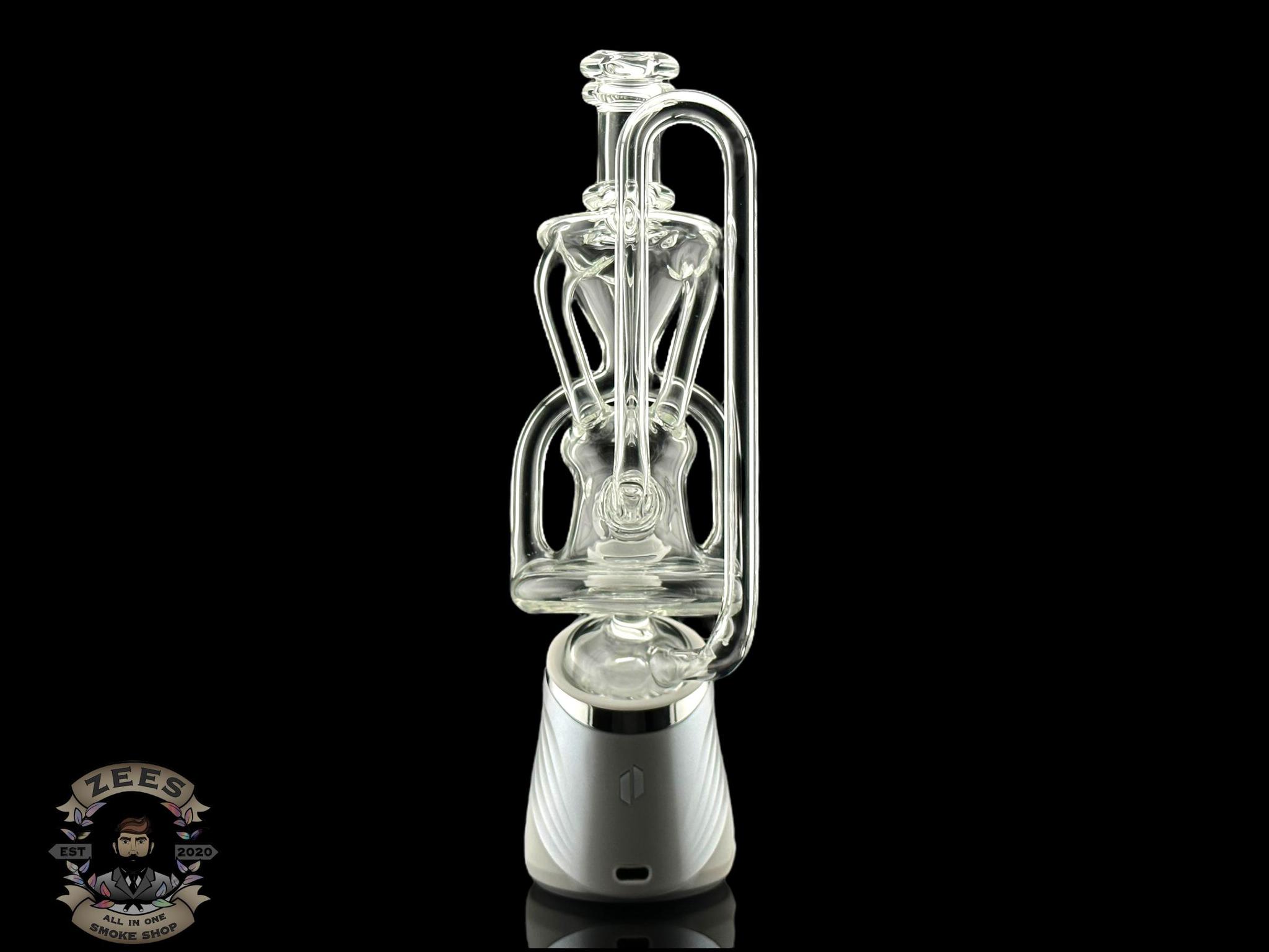 LOGI GLASS ART: ACCENTED TRIPLE PUFFCO PEAK ATTACHMENT - ALL IN