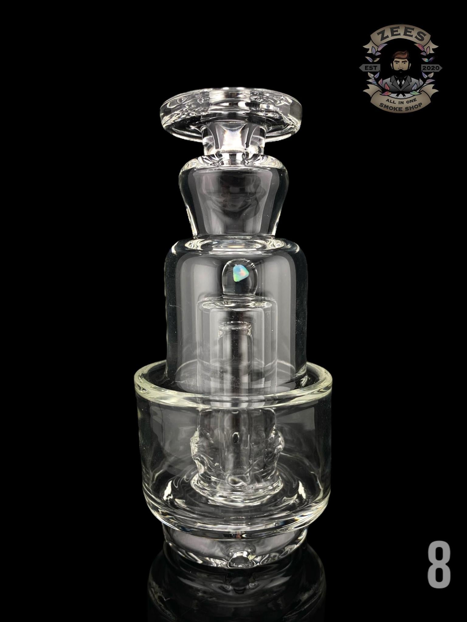 MIDS MCGEE GLASS: CLEAR WET PUFFCO PEAK ATTACHMENT - Image 10
