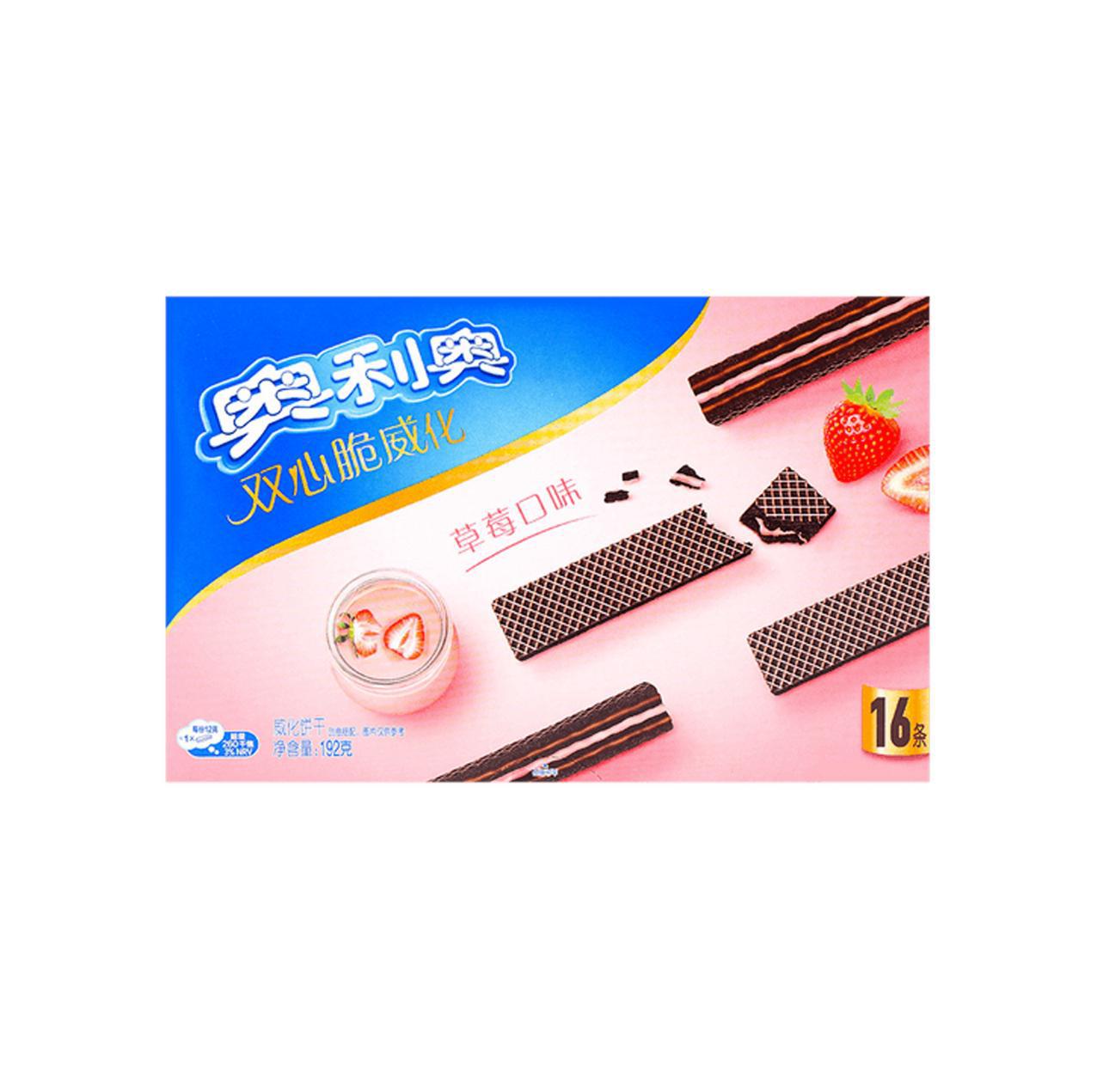 OREO: STRAWBERRY BISCUITS (CHINA)