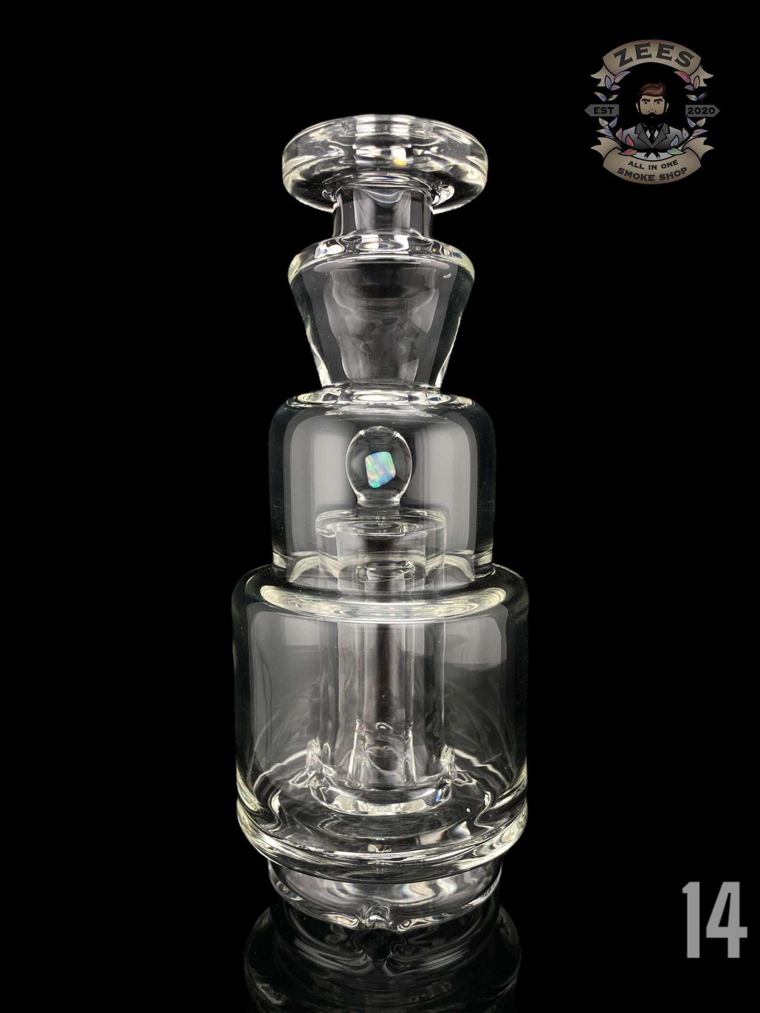 MIDS MCGEE GLASS: CLEAR WET PUFFCO PEAK ATTACHMENT - Image 16