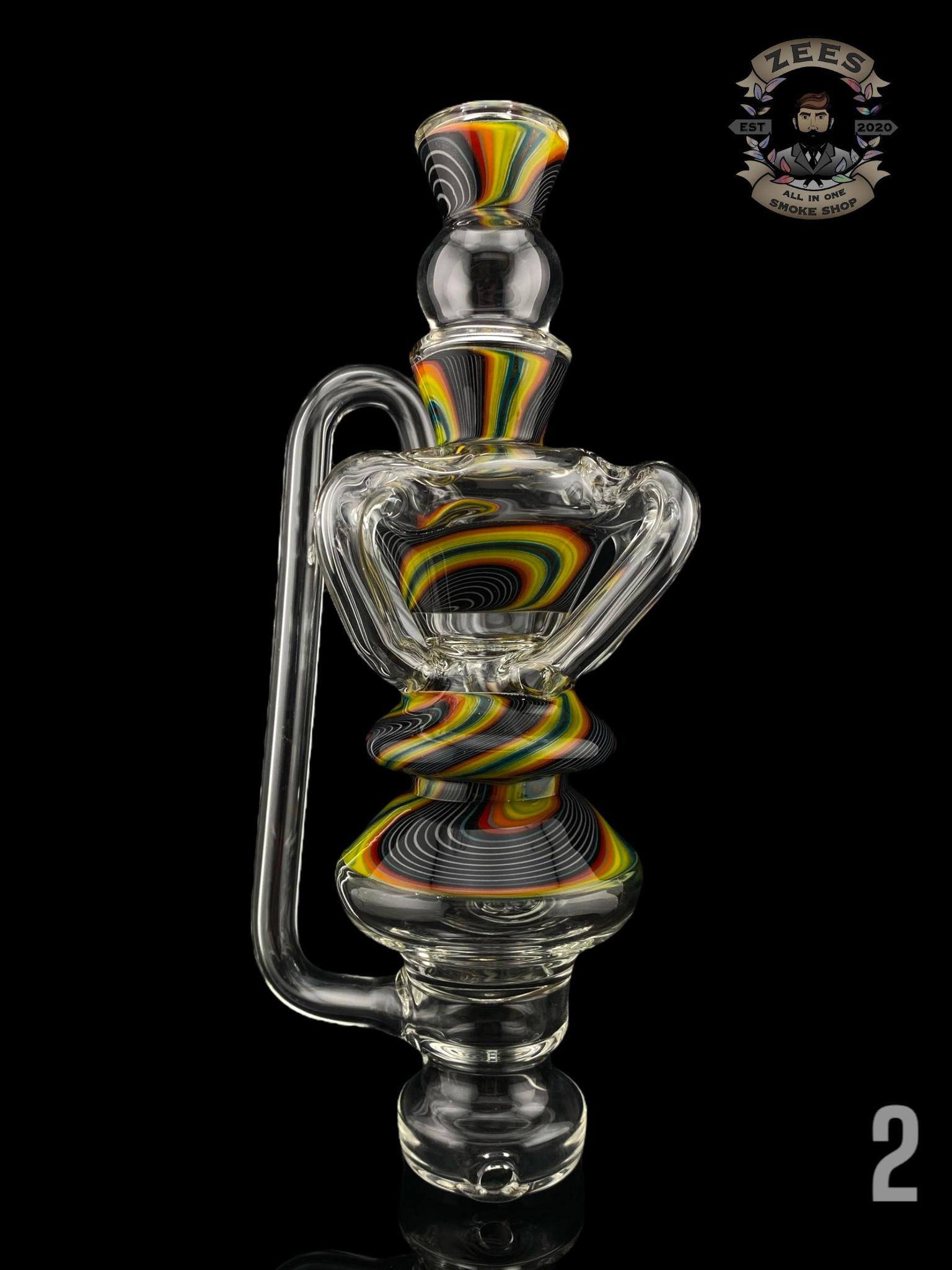 KOSHER GLASS: QUAD RECYCLER FOCUS V CARTA ATTACHMENT | Zee Vapor