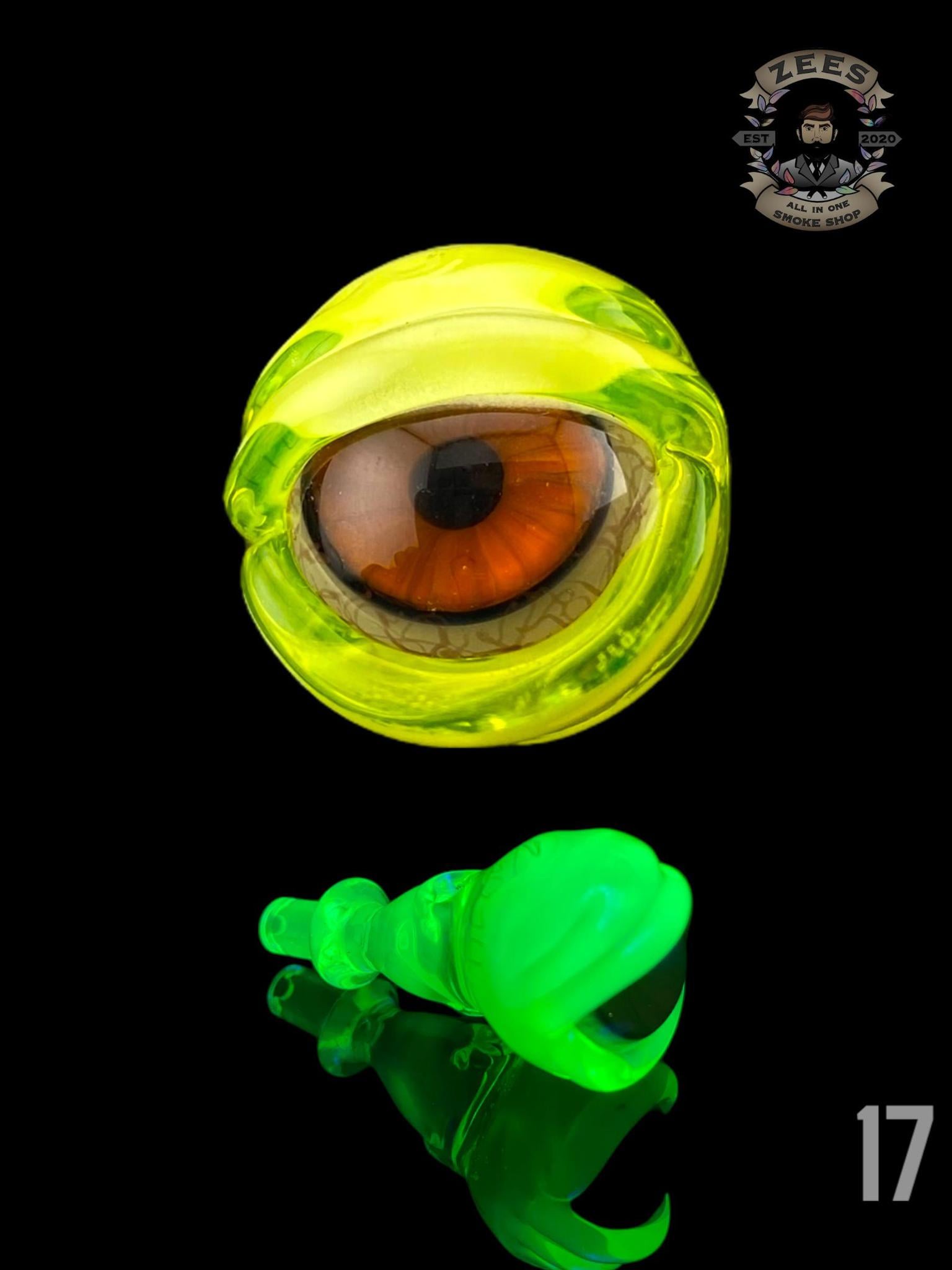 PIPPEN PIPPENGER GLASS: WORKED EYEBALL 3DXL PEAK PRO JOYSTICK CAP - Image 21