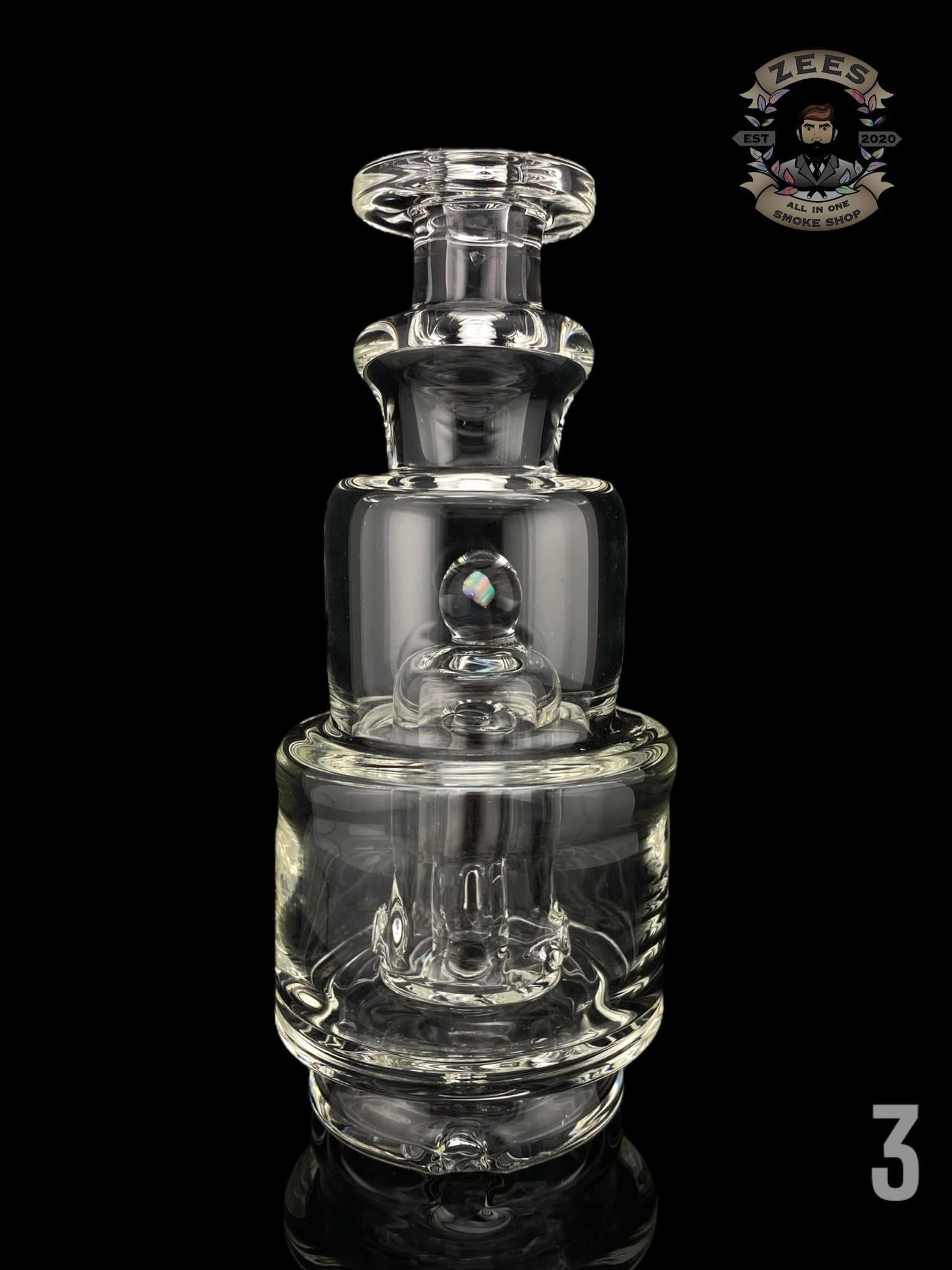 MIDS MCGEE GLASS: CLEAR WET PUFFCO PEAK ATTACHMENT - Image 5