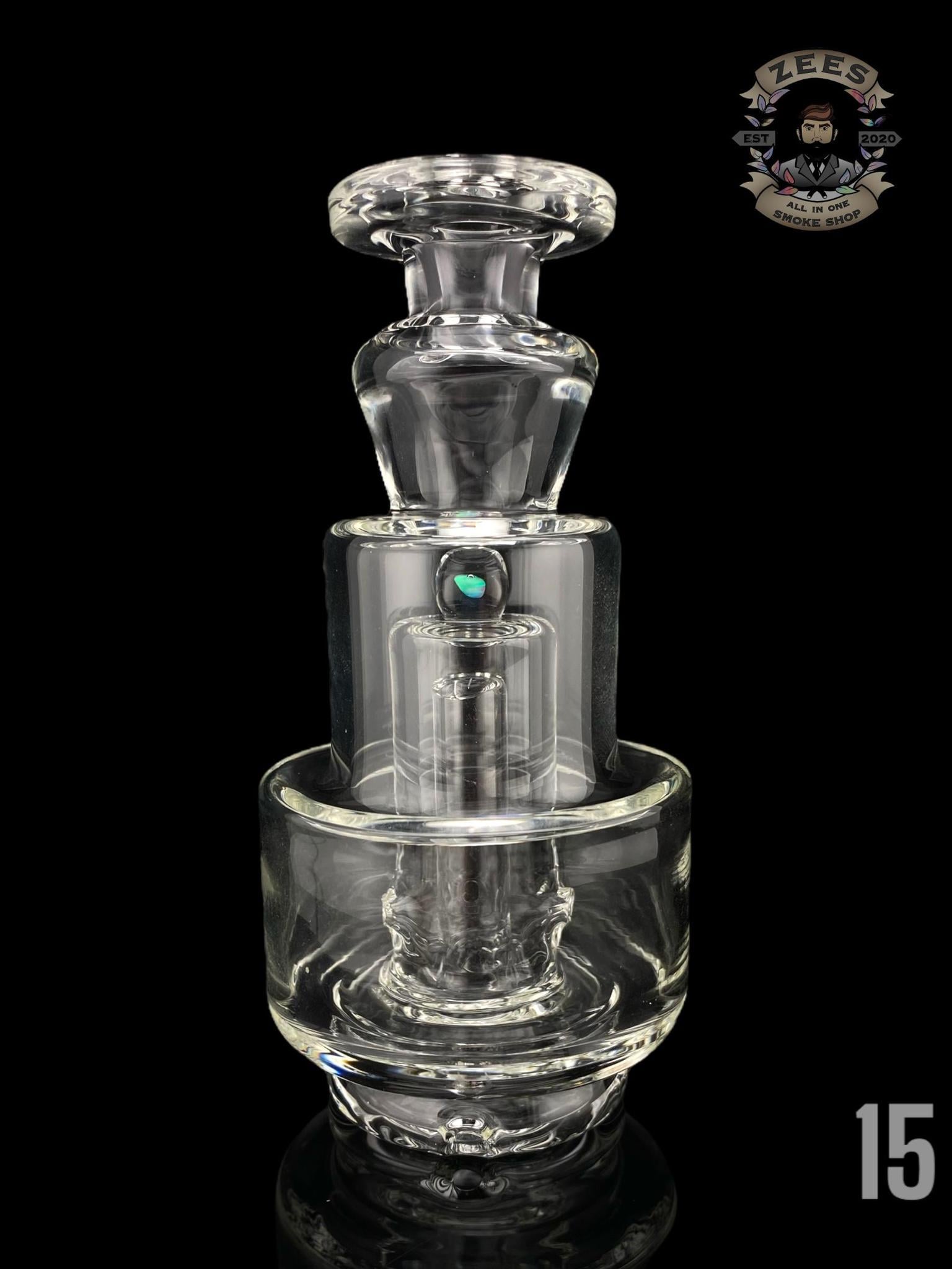 MIDS MCGEE GLASS: CLEAR WET PUFFCO PEAK ATTACHMENT - Image 17