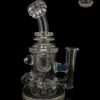 BRONX GLASS: CLEAR ENCASED OPAL INCYCLER #2 10MM - Image 3