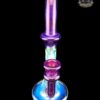UZZI GLASS: DUMPY RECYCLER #5 SILVER FUME X ROYAL JELLY - Image 4
