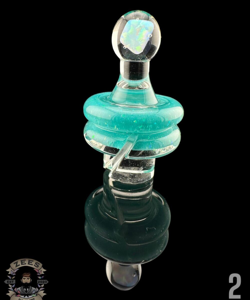 Alternative view of ONE TRICK PONY: ENCASED OPAL CROPAL ROCKULUS 3DXL PUFFCO PEAK PRO SPINNER CAP