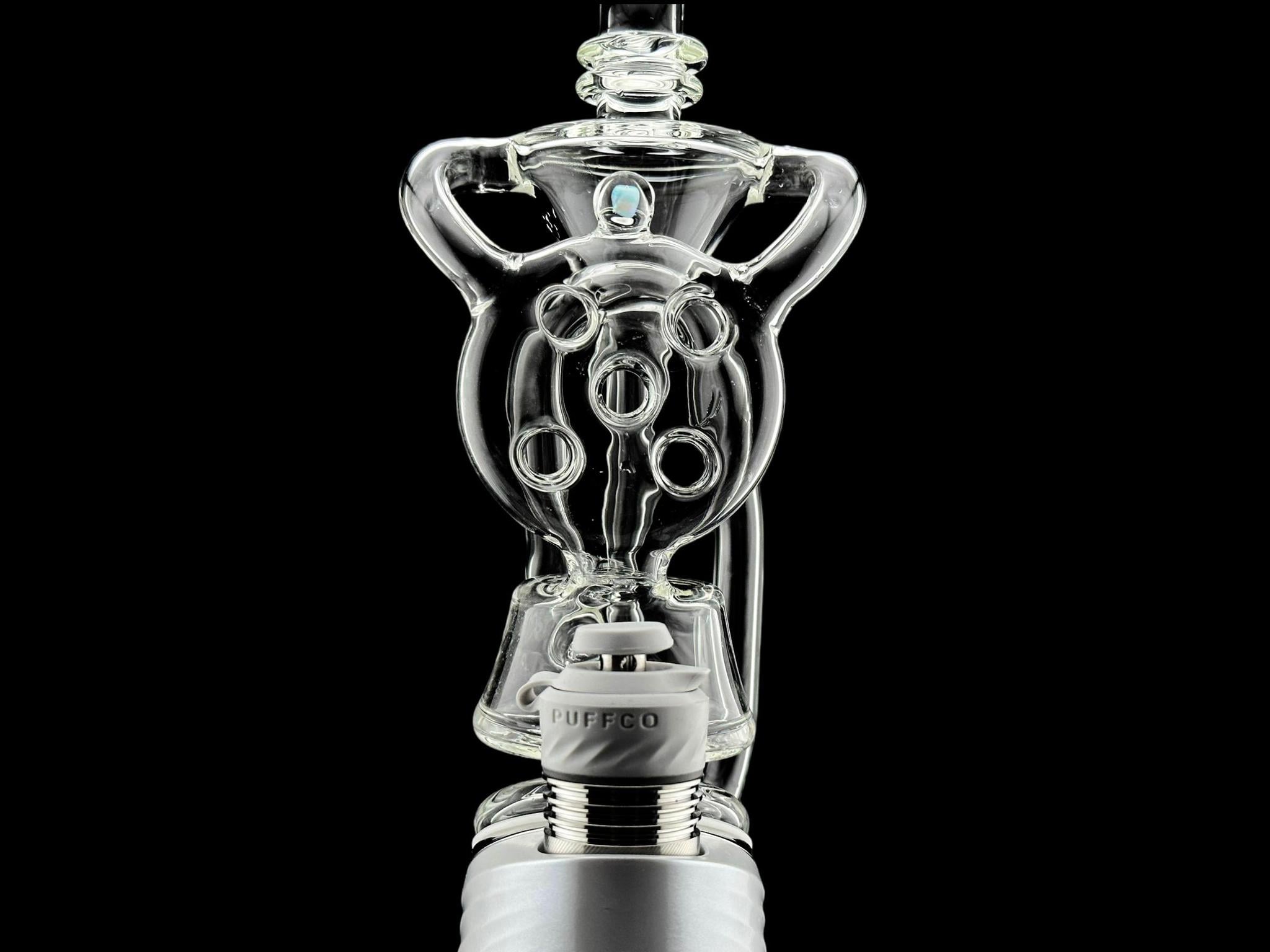 IRIDESCENT GLASS: SWISS OPAL RECYCLER PUFFCO PEAK ATTACHMENT - Image 2